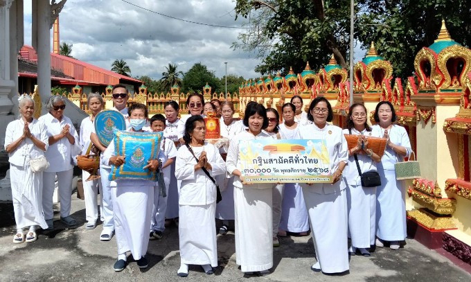 ภาพร่วมขบวนกฐินวัดนางพิมพ์