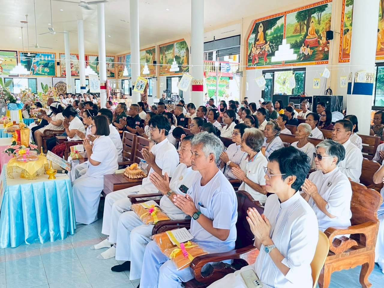 ภาพร่วมพิธีกรรมวัดราษฎร์พัฒนาสามัคคี (ซับตาเมา-ซับมงคล)