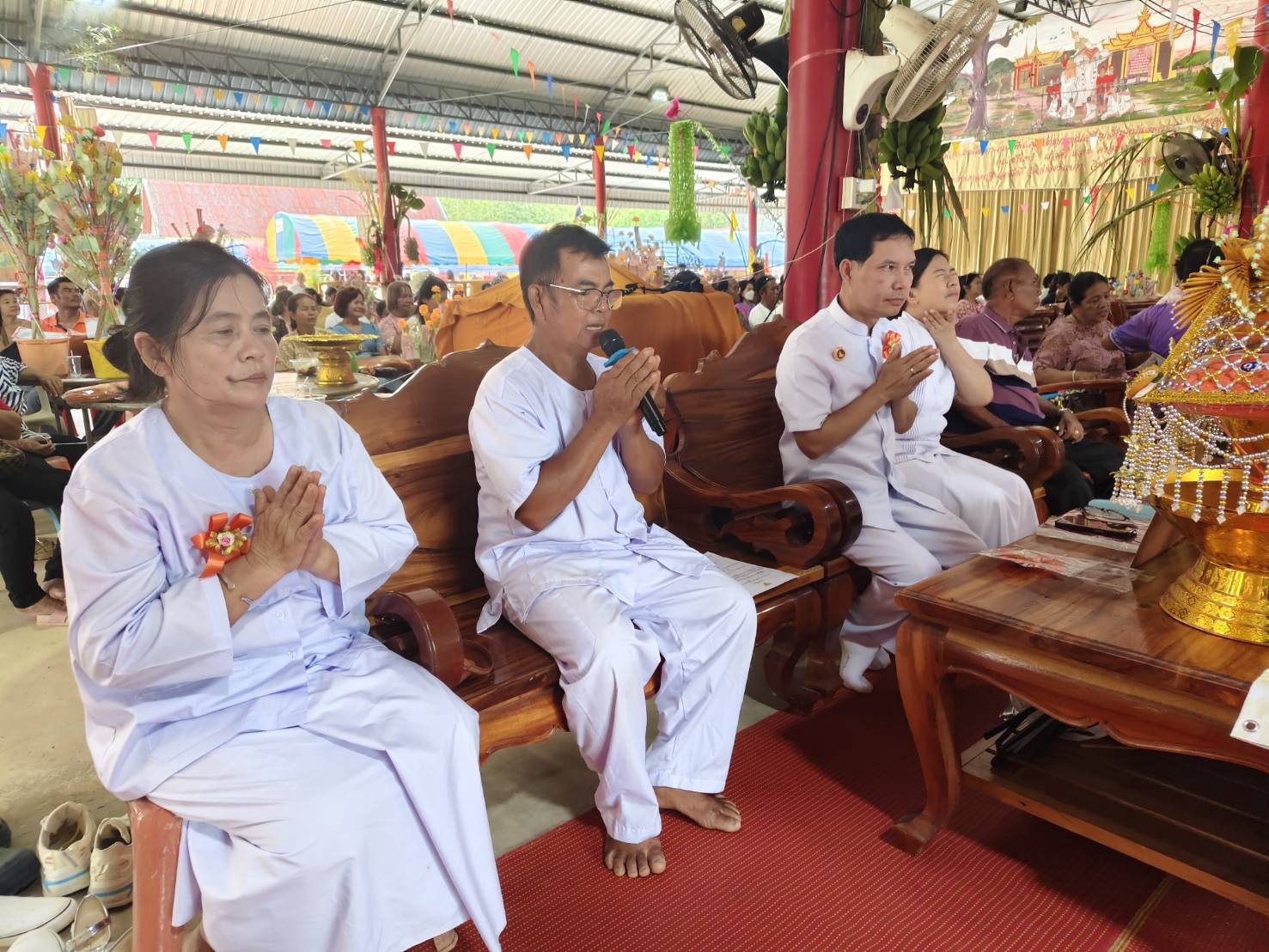 ภาพกล่าวคำถวายกฐินวัดอ่างตะแบก
