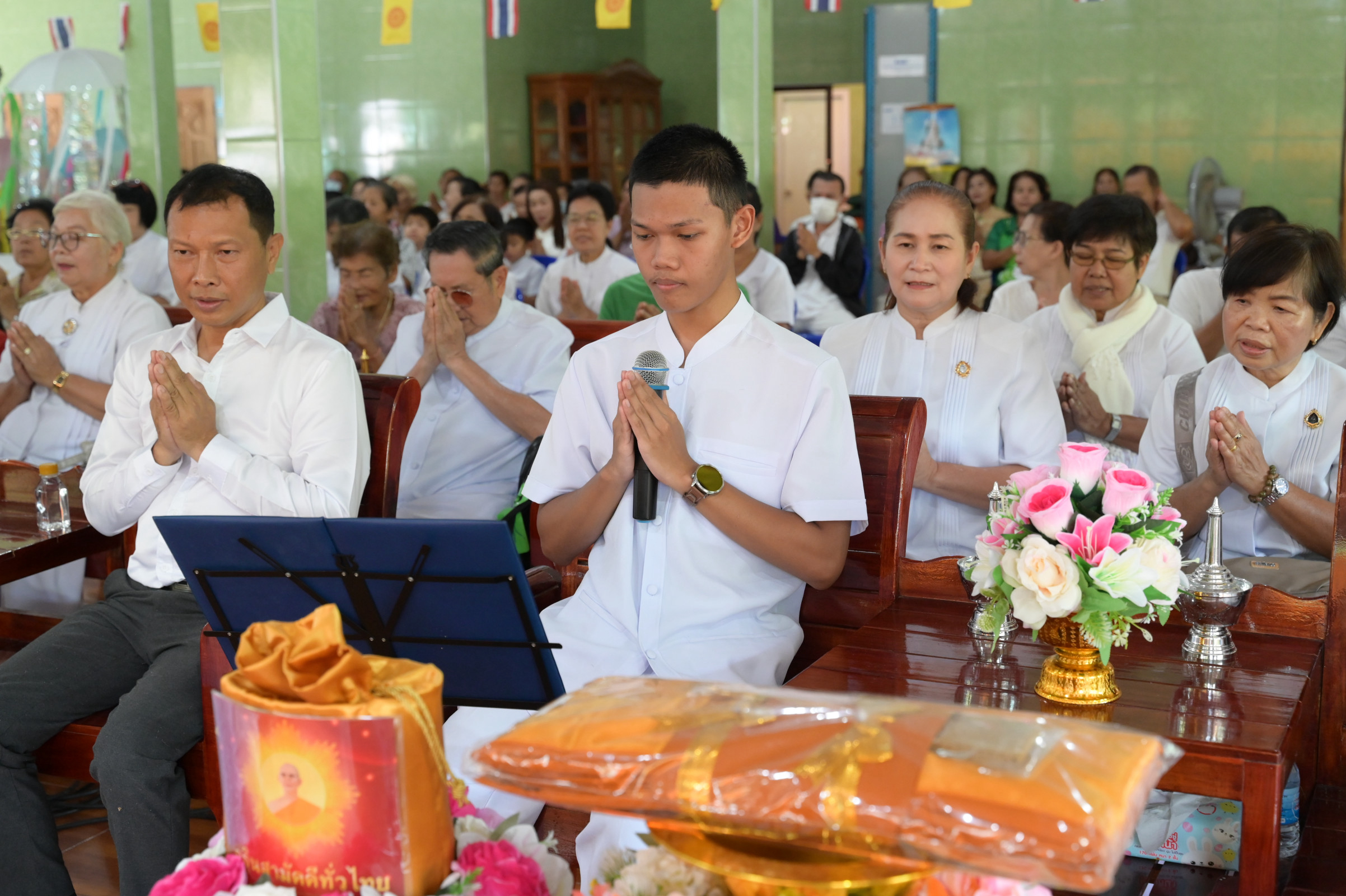 ภาพกล่าวคำถวายกฐินวัดสมวงศ์ธรรมาราม