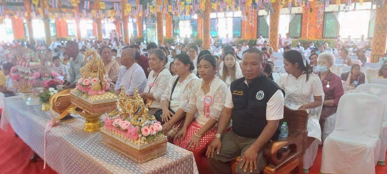 ภาพร่วมพิธีกรรมวัดกิโลสองศรัทธาราม