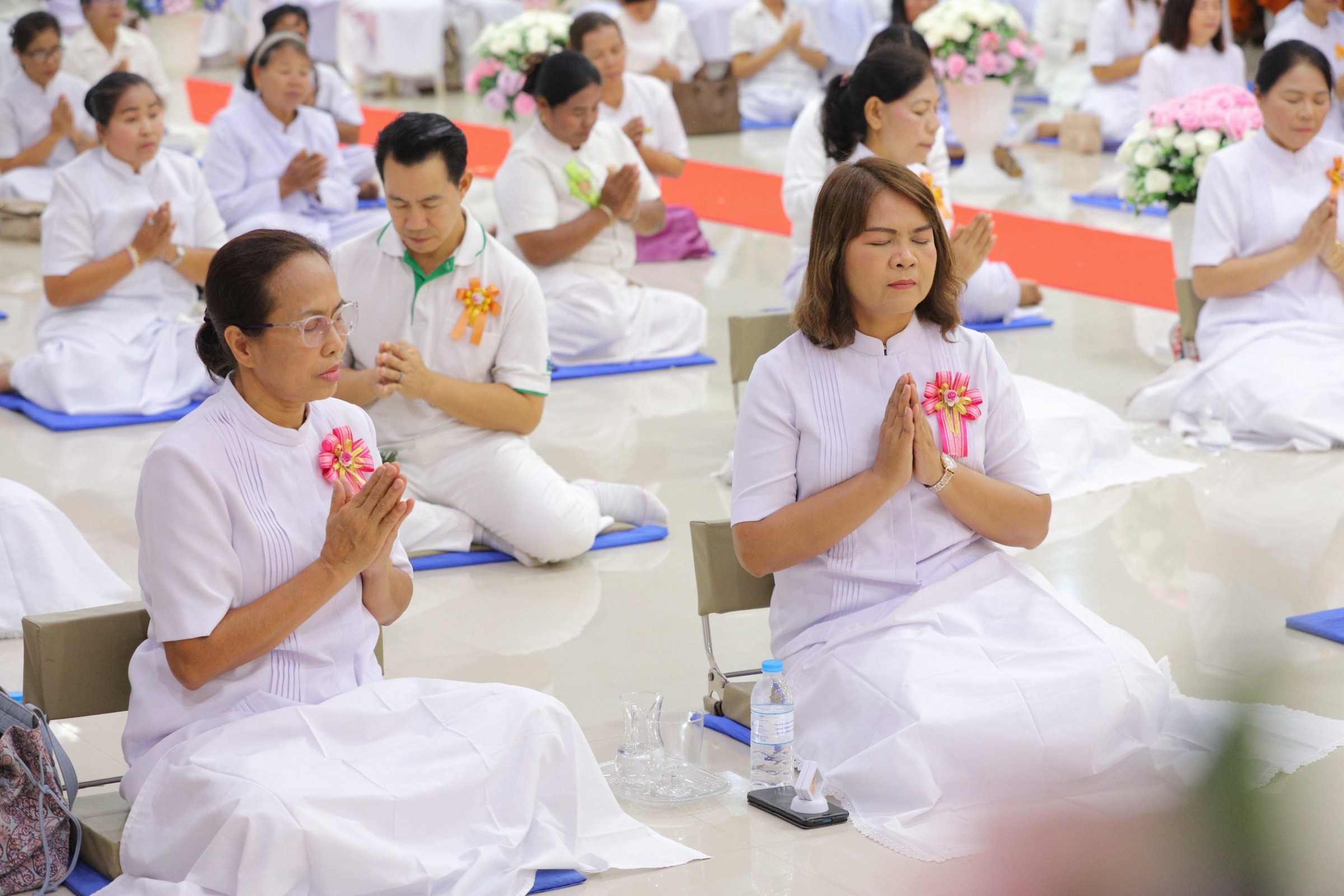 ภาพร่วมพิธีกรรมธุดงคสถานสุราษฎร์ธานี