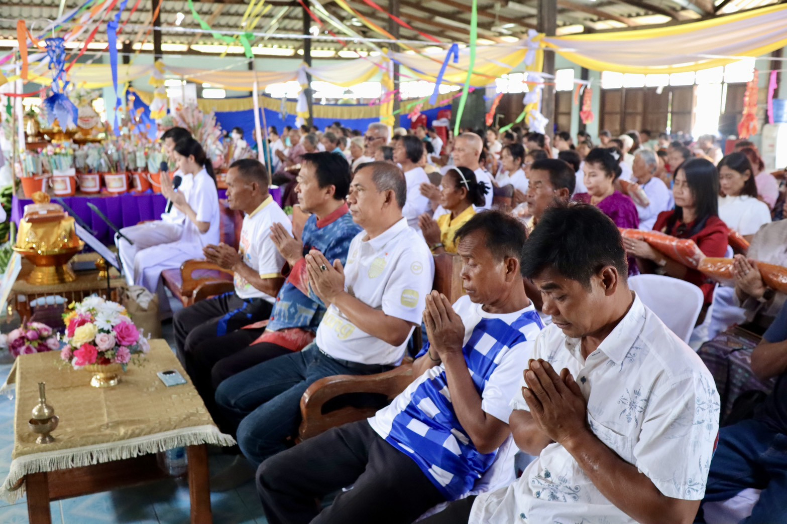 ภาพร่วมพิธีกรรมวัดบ้านยาง