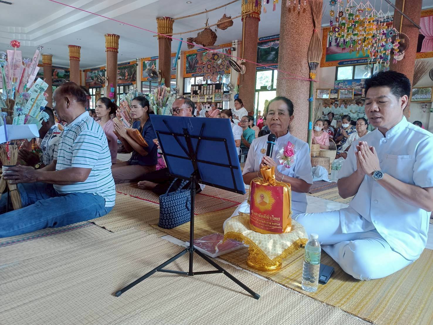 ภาพกล่าวคำถวายกฐินวัดหนองแคน