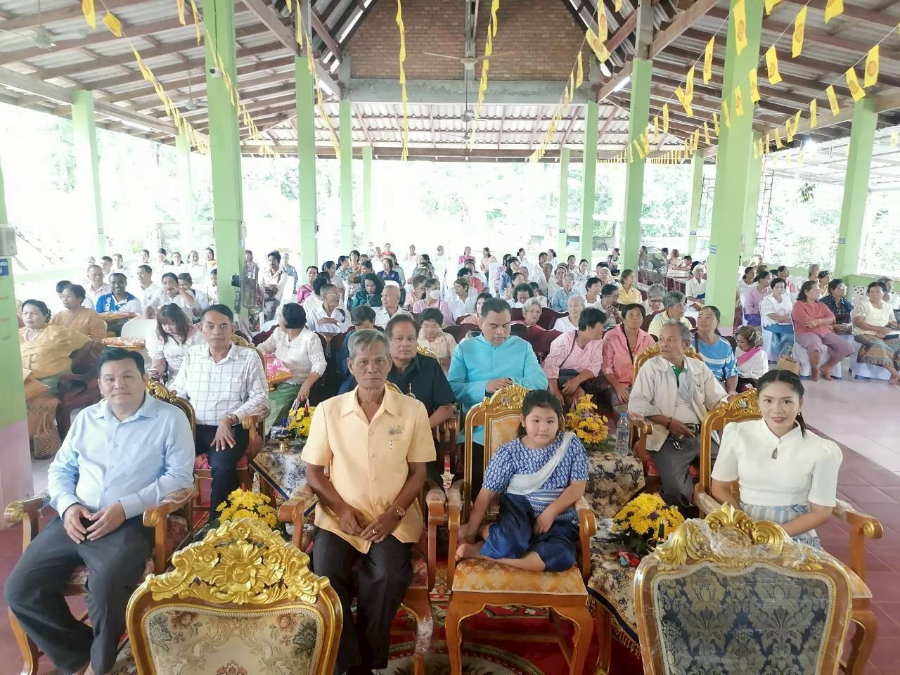 ภาพร่วมพิธีกรรมวัดควนป้อม