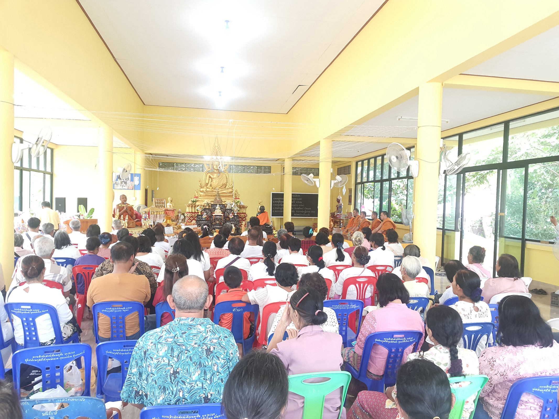 ภาพร่วมพิธีกรรมที่พักสงฆ์เคียนตูชัย