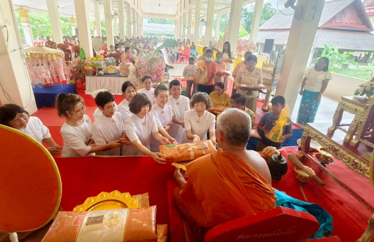 ภาพร่วมพิธีกรรมวัดควนเนียงใน