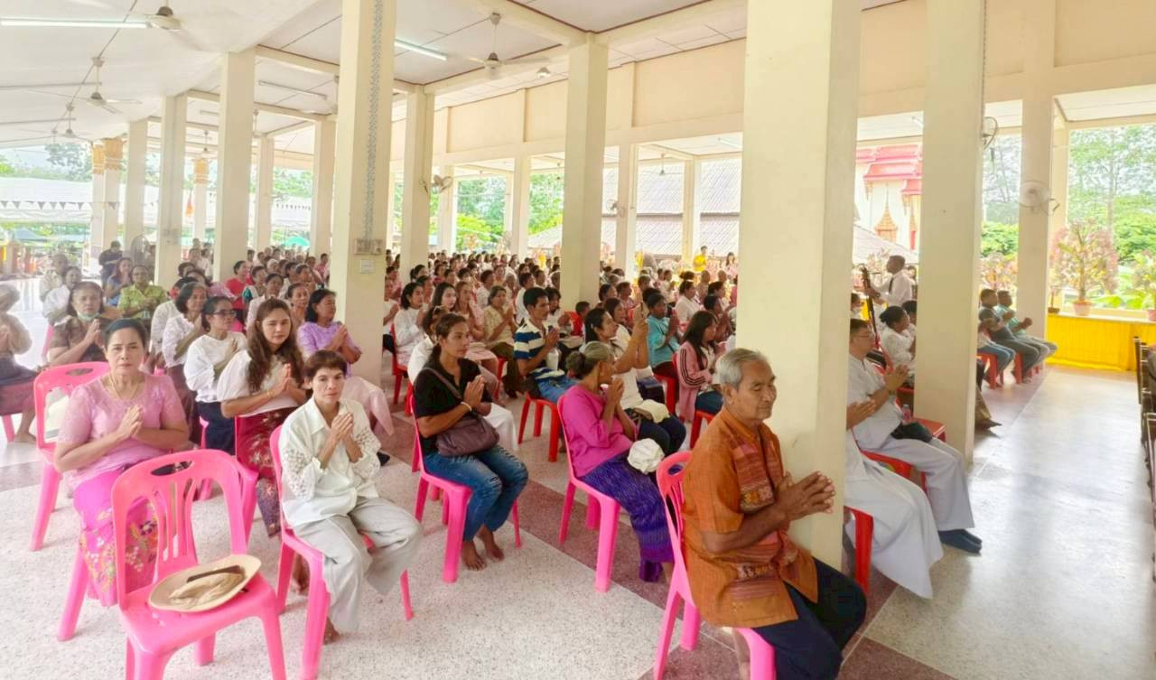 ภาพร่วมพิธีกรรมวัดควนเนียงใน