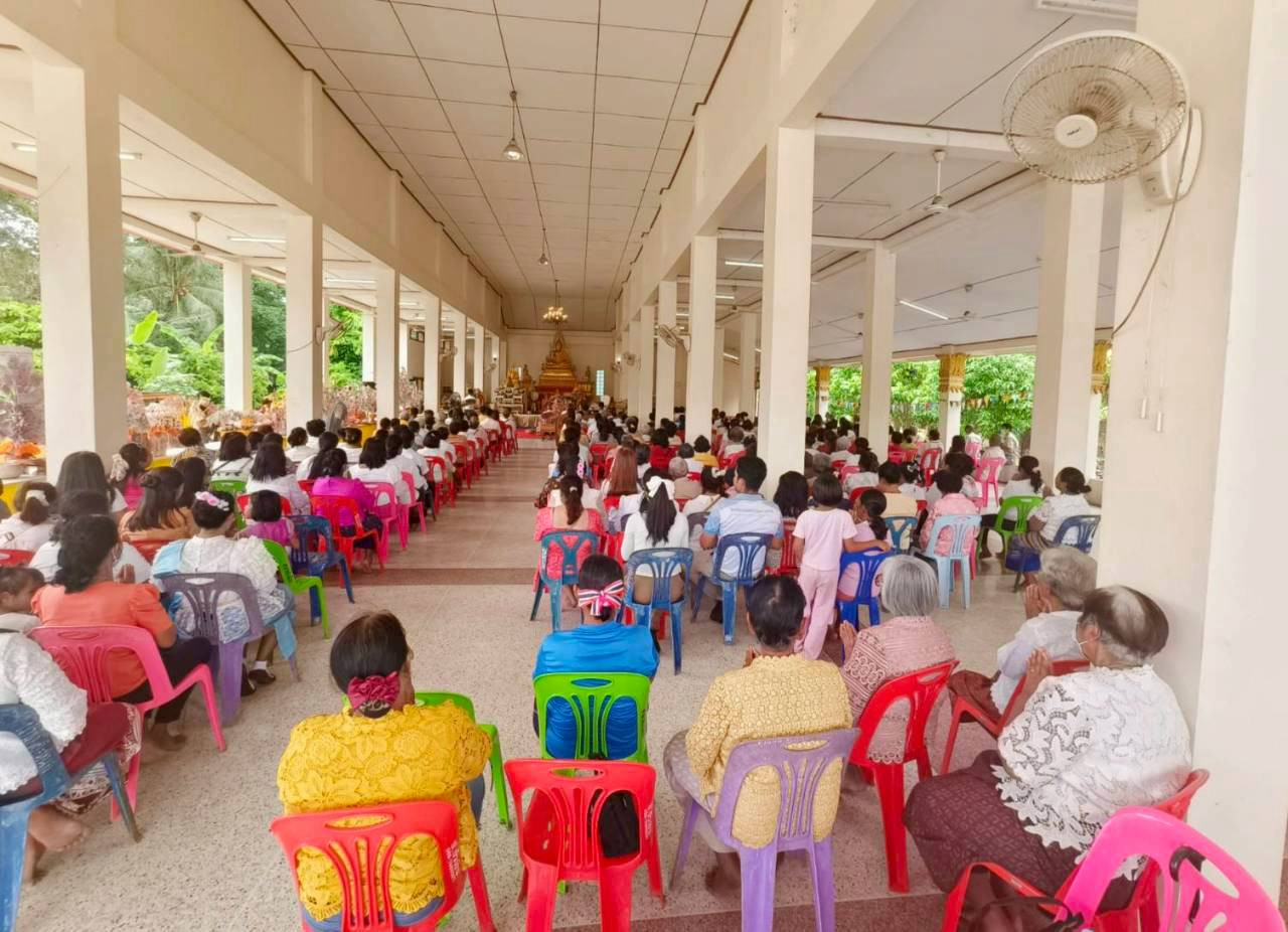ภาพร่วมพิธีกรรมวัดควนเนียงใน