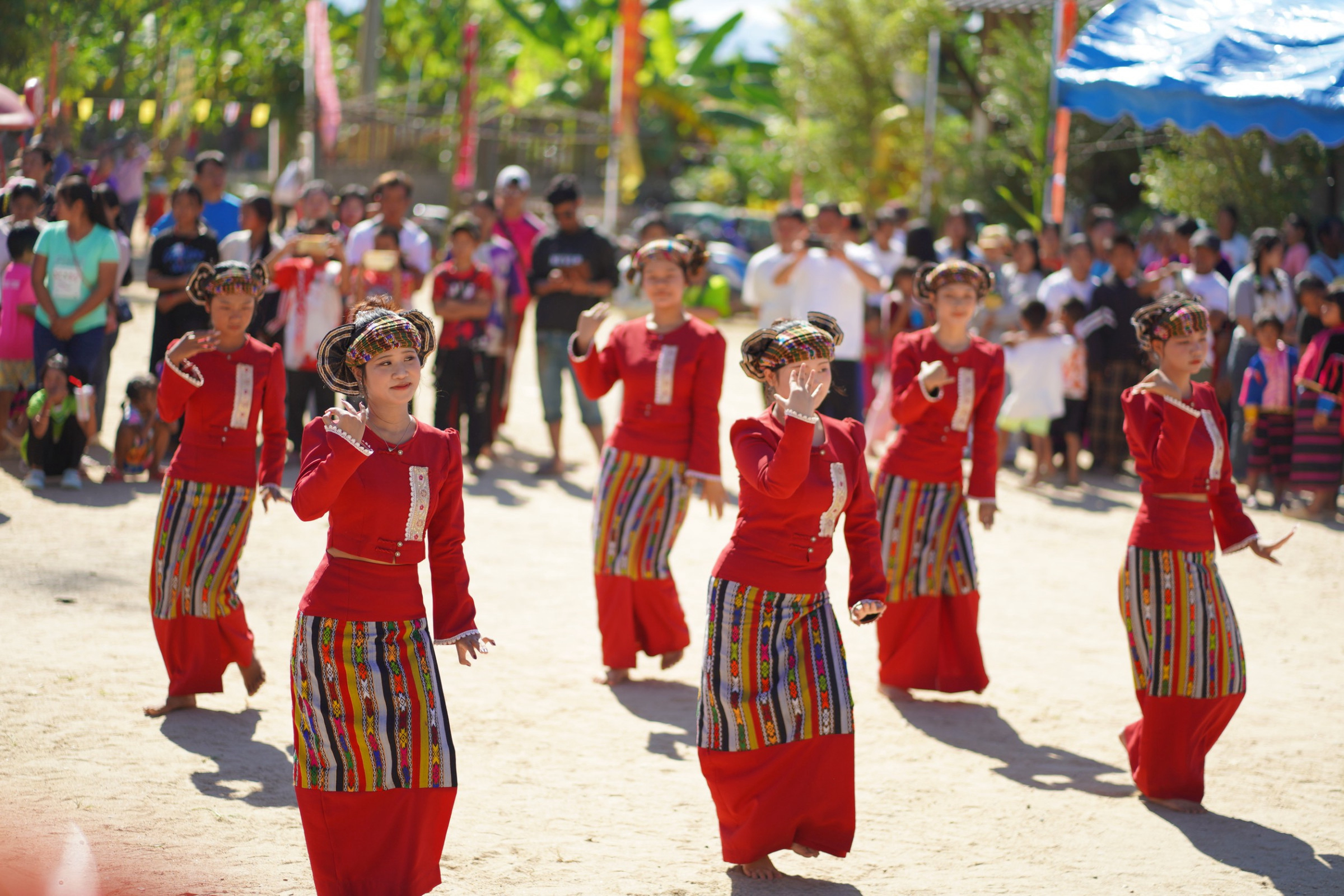 ภาพร่วมพิธีกรรมสำนักสงฆ์ทุ่งกวางทอง