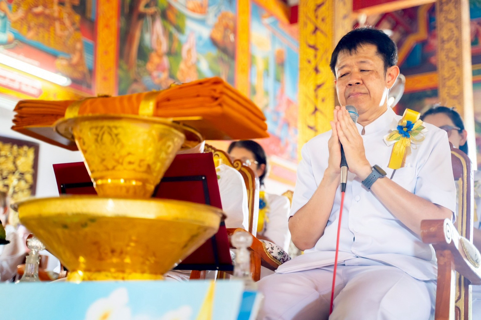 ภาพกล่าวคำถวายกฐินวัดป่าตาล