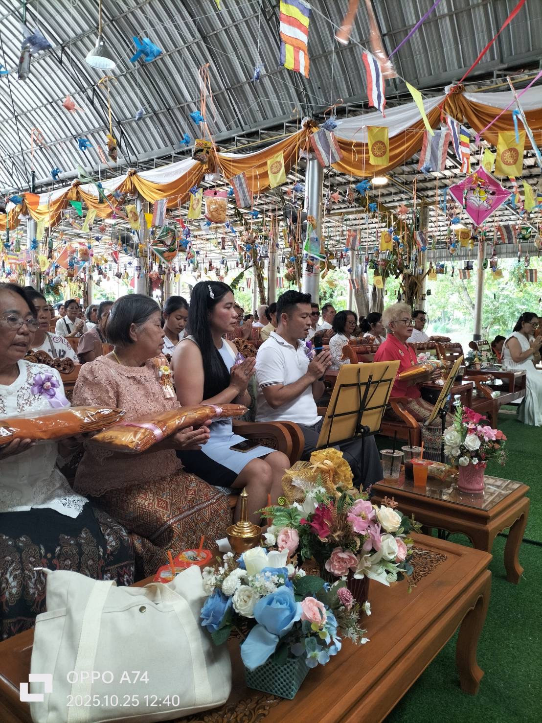 ภาพกล่าวคำถวายกฐินวัดบุละกอ