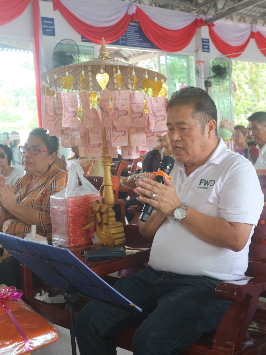 ภาพร่วมพิธีกรรมวัดเขาน้อยคงคาราม