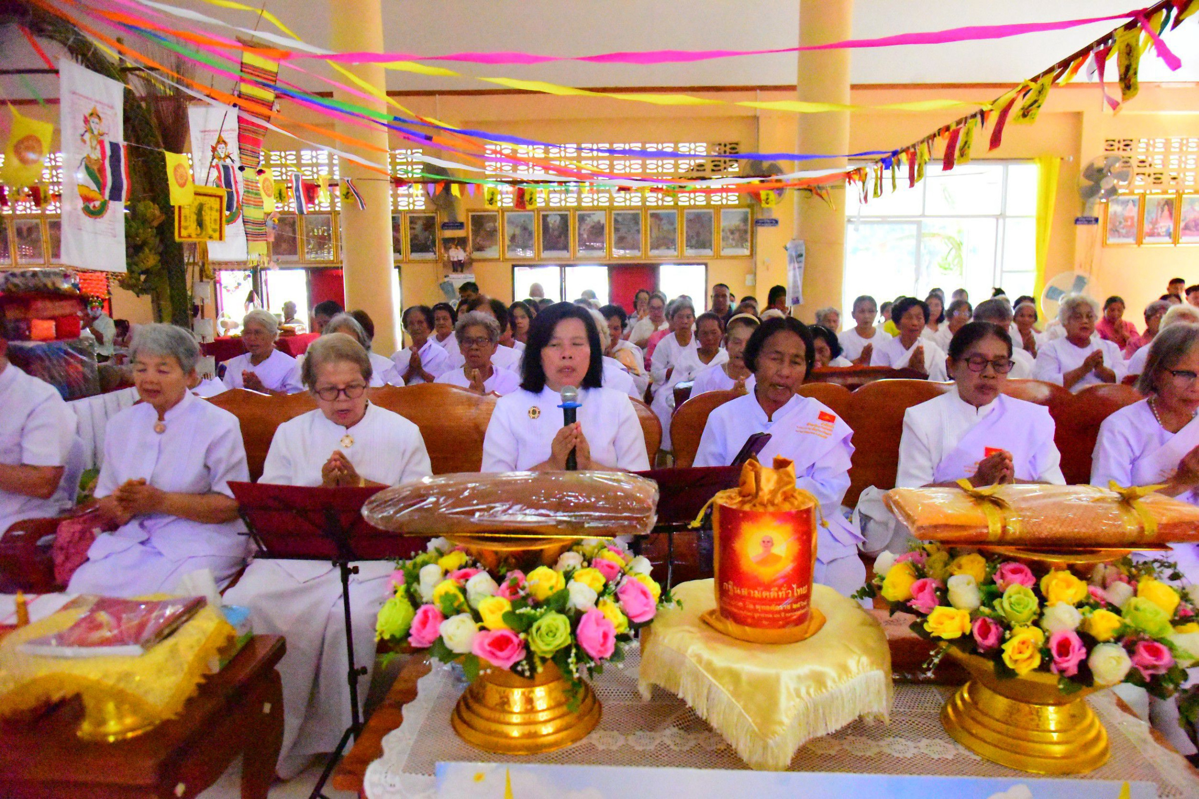 ภาพกล่าวคำถวายกฐินวัดเวฬุวนาราม