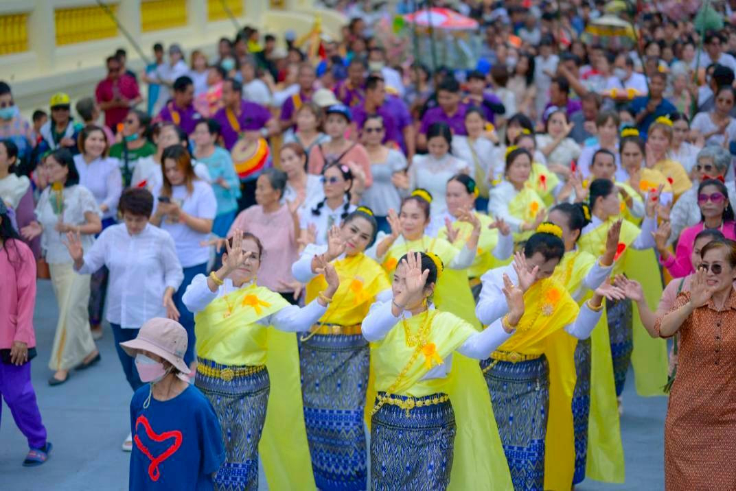 ภาพร่วมพิธีกรรมวัดอัมพาราม