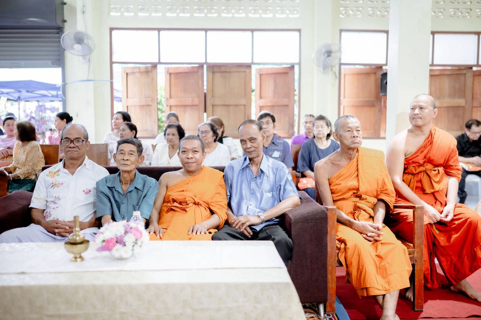 ภาพร่วมพิธีกรรมวัดบ้านใหม่พัฒนา