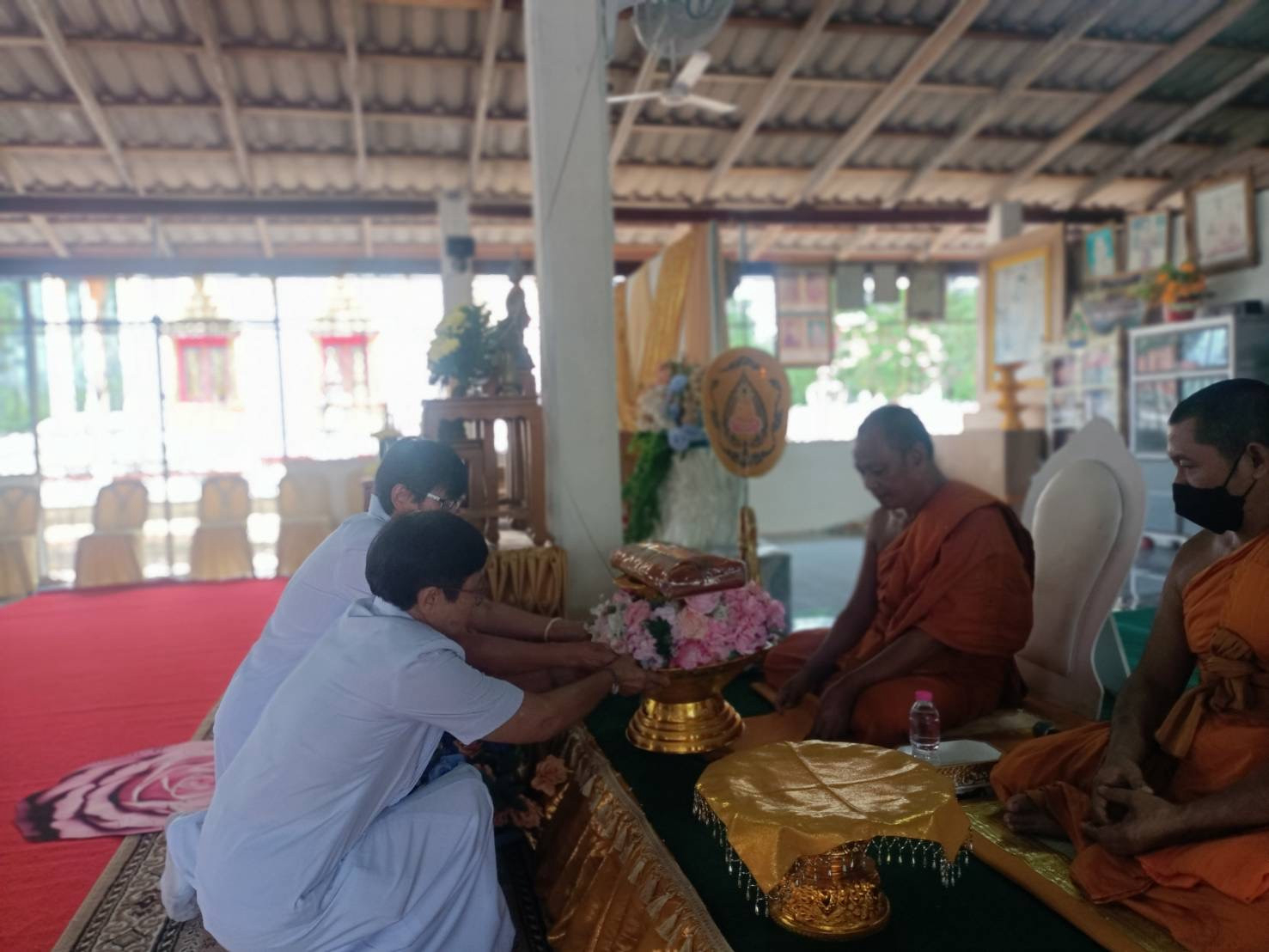 ภาพร่วมพิธีกรรมวัดท่าไทร