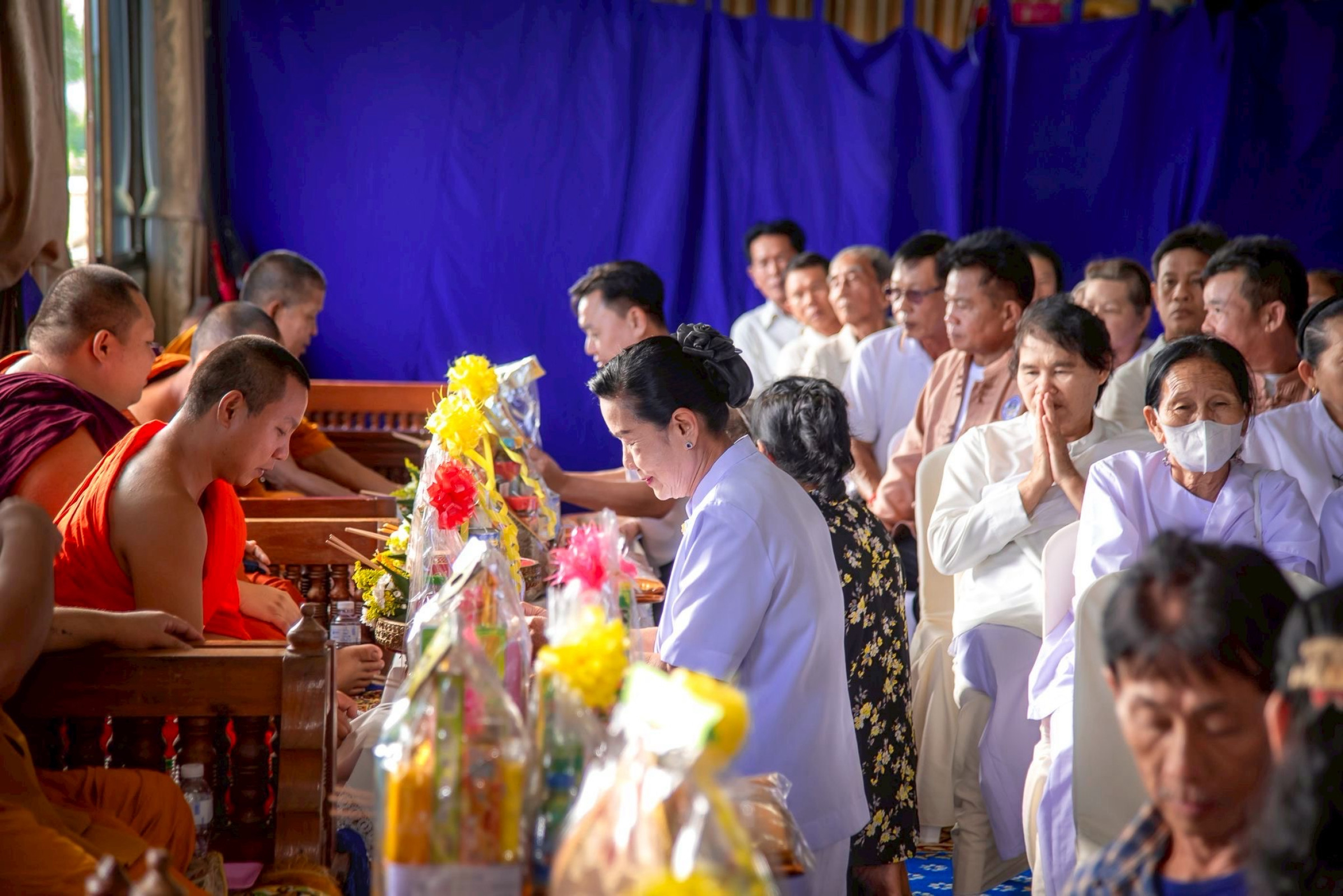 ภาพร่วมพิธีกรรมวัดสบสอย