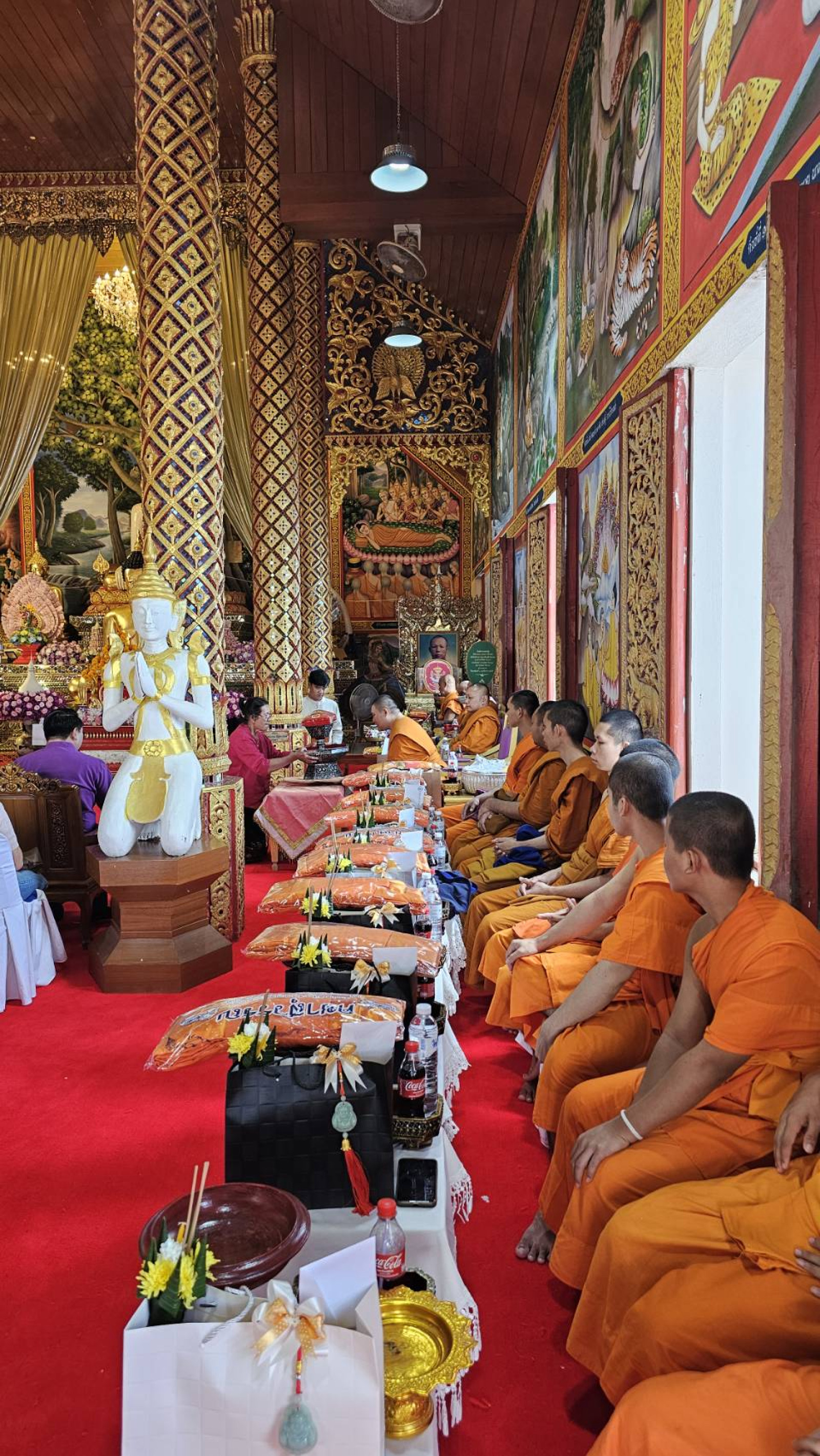 ภาพร่วมพิธีกรรมวัดผางยอย