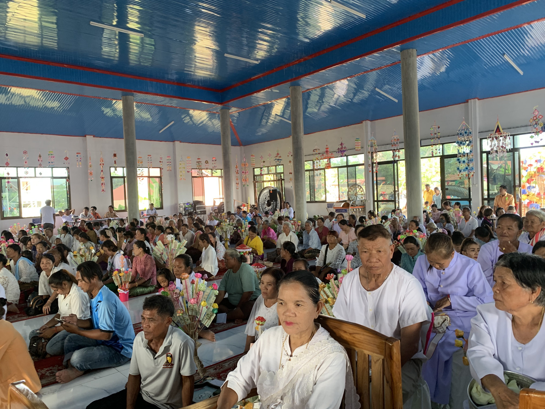 ภาพร่วมพิธีกรรมวัดโคกก่อง