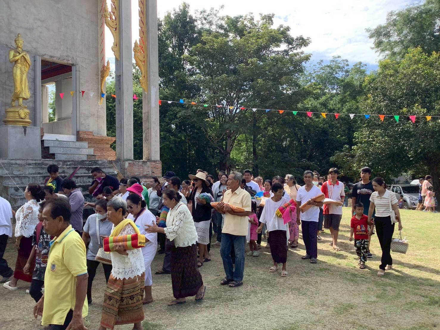 ภาพร่วมพิธีกรรมวัดเอี่ยมชโลธร