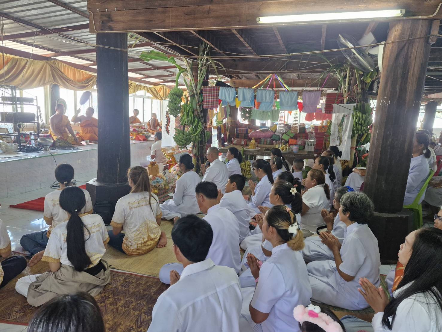 ภาพร่วมพิธีกรรมวัดไทรงาม