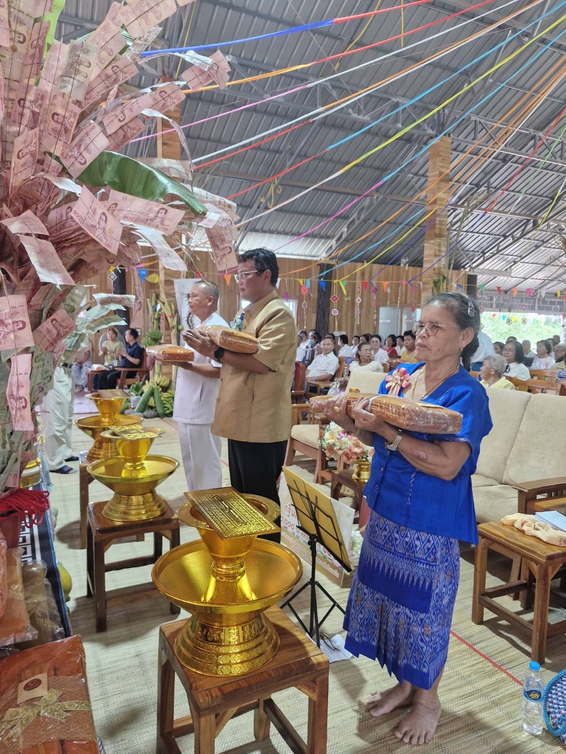 ภาพร่วมพิธีกรรมที่พักสงฆ์โชติชาติ