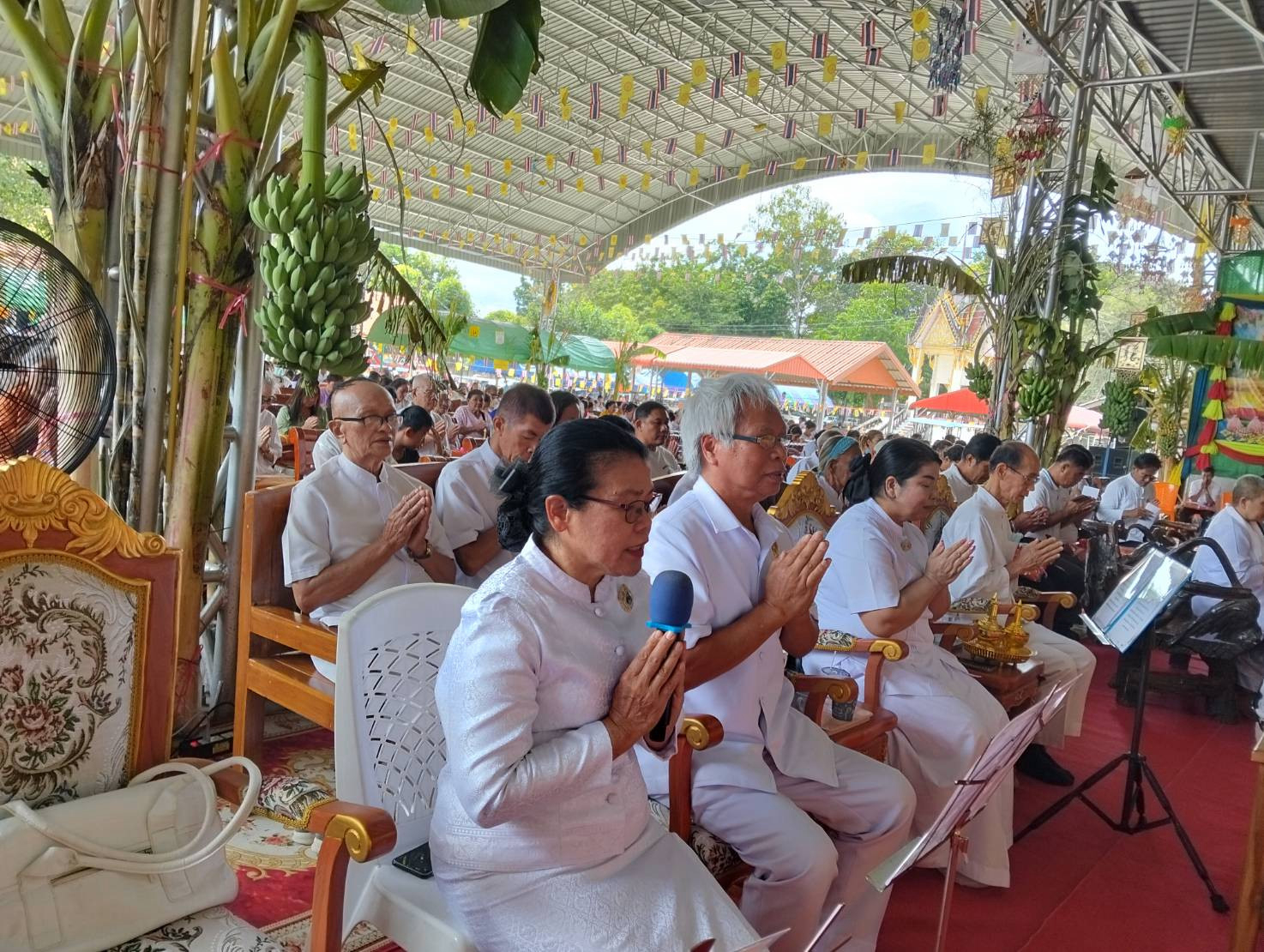 ภาพร่วมพิธีกรรมวัดวังยายทอง