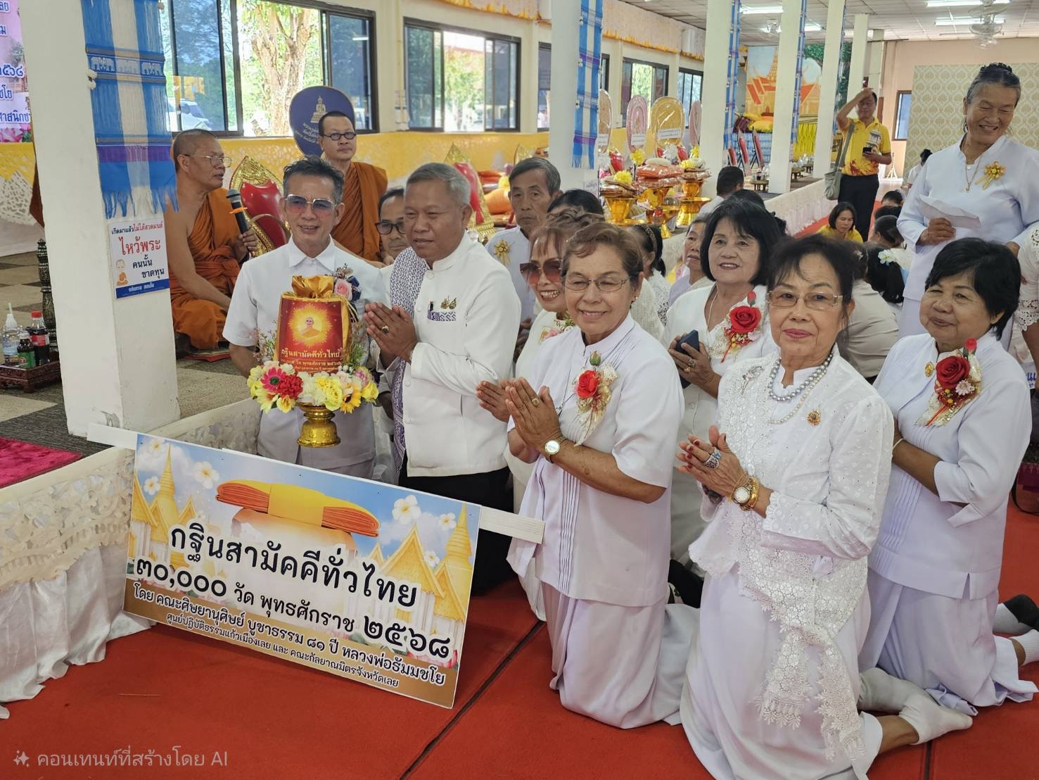 ภาพร่วมพิธีกรรมวัดศรีทัศน์