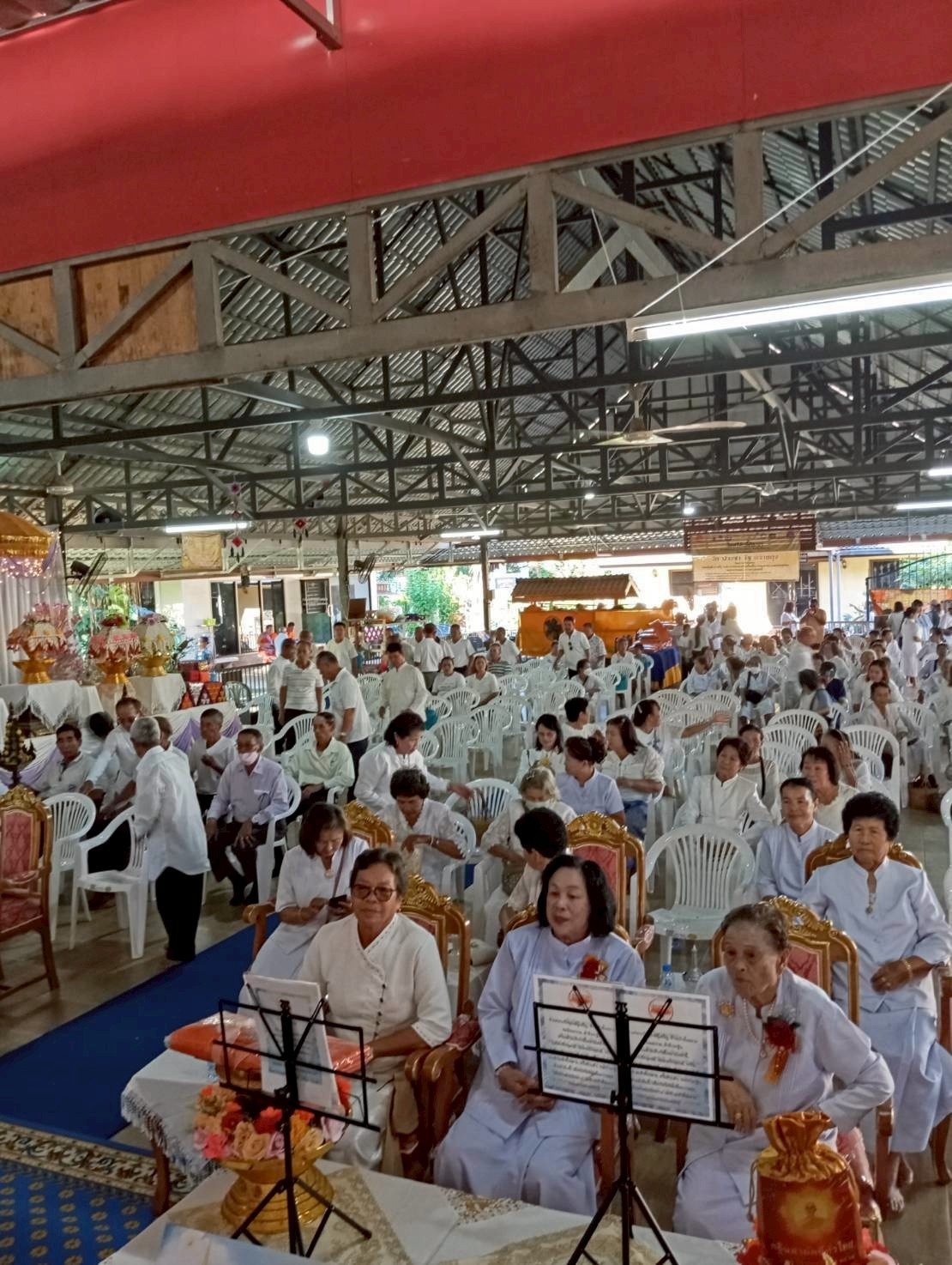 ภาพร่วมพิธีกรรมวัดศรีศักดิ์พัฒนา