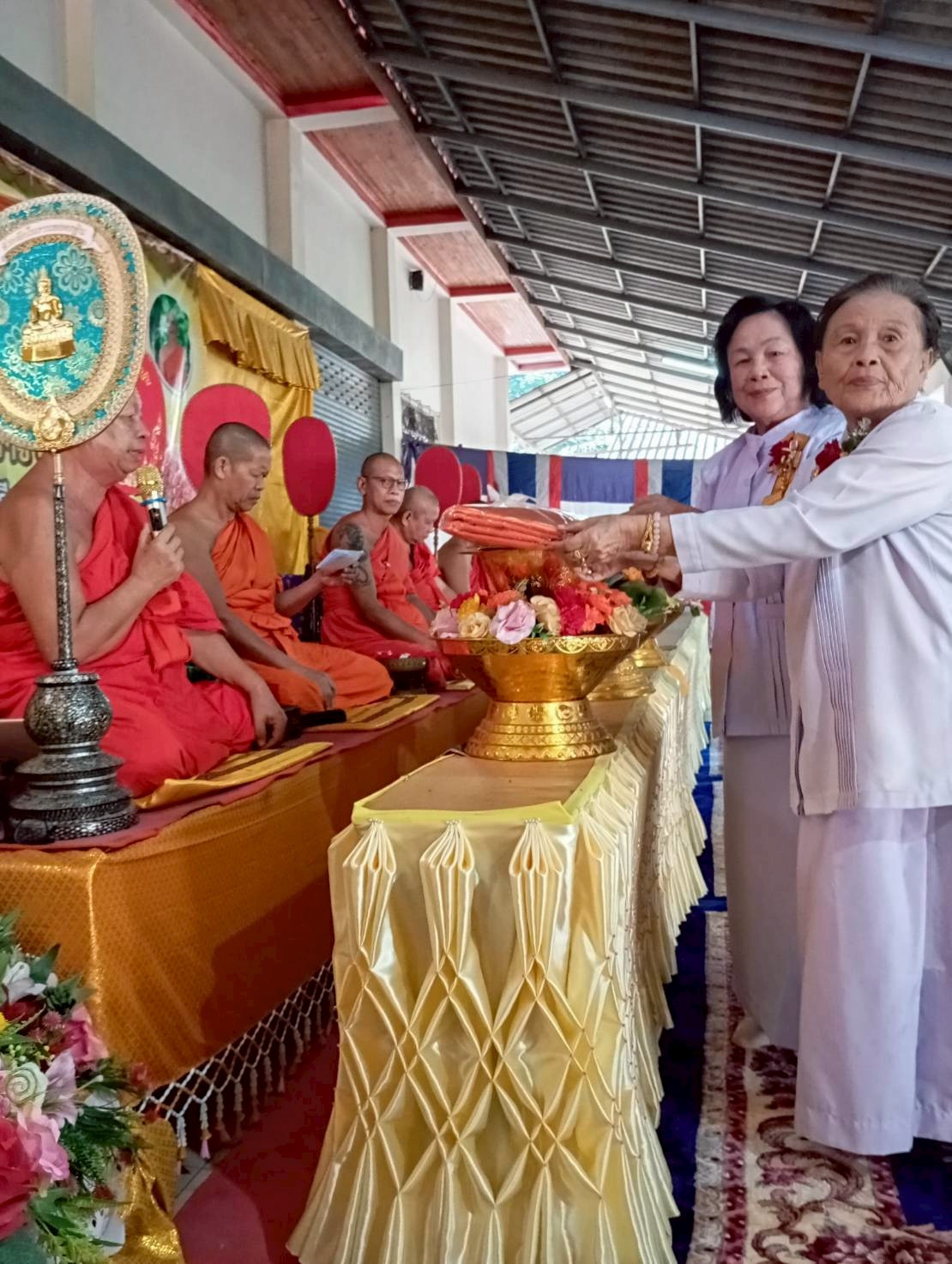 ภาพร่วมพิธีกรรมวัดศรีศักดิ์พัฒนา