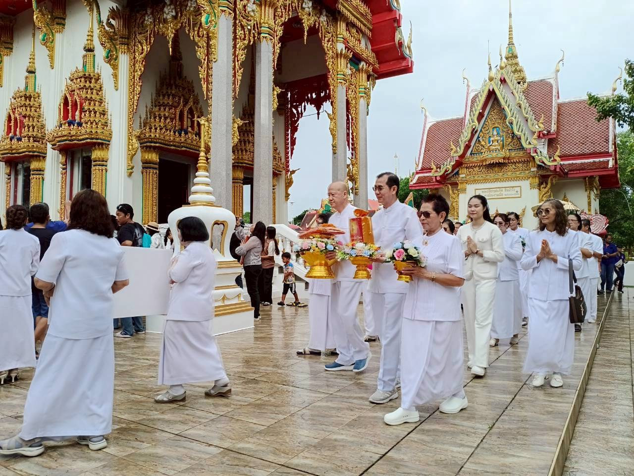 ภาพร่วมพิธีกรรมวัดบ้านคลองบางไผ่