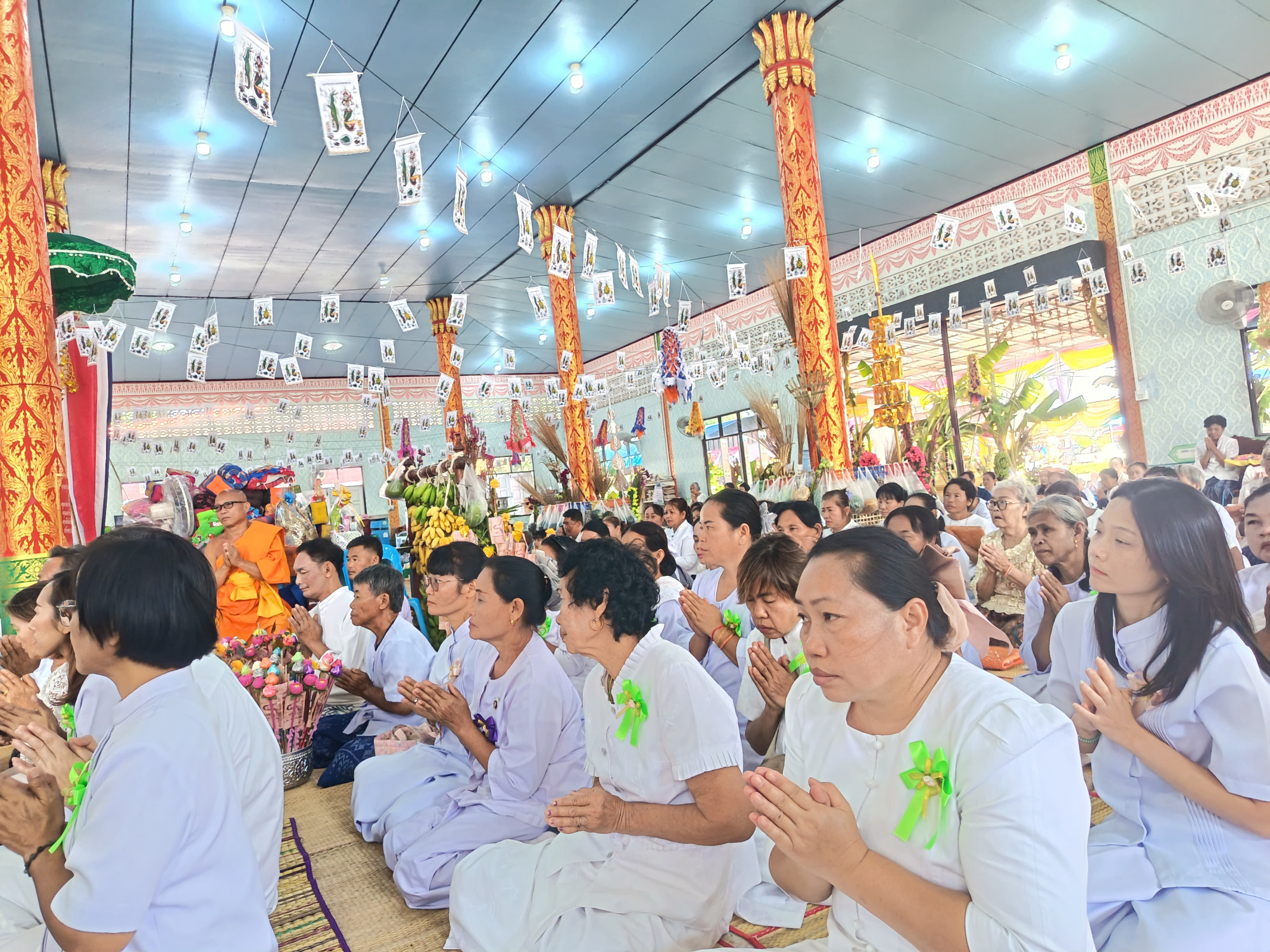 ภาพร่วมพิธีกรรมวัดศรีบุญชู