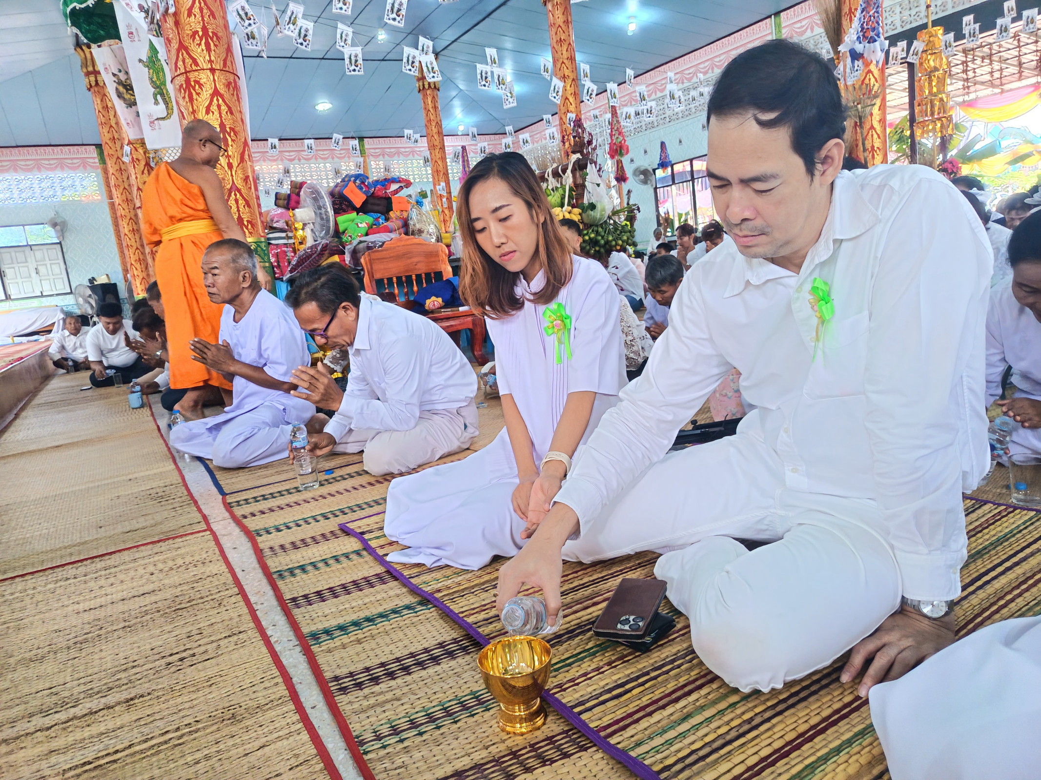 ภาพร่วมพิธีกรรมวัดศรีบุญชู