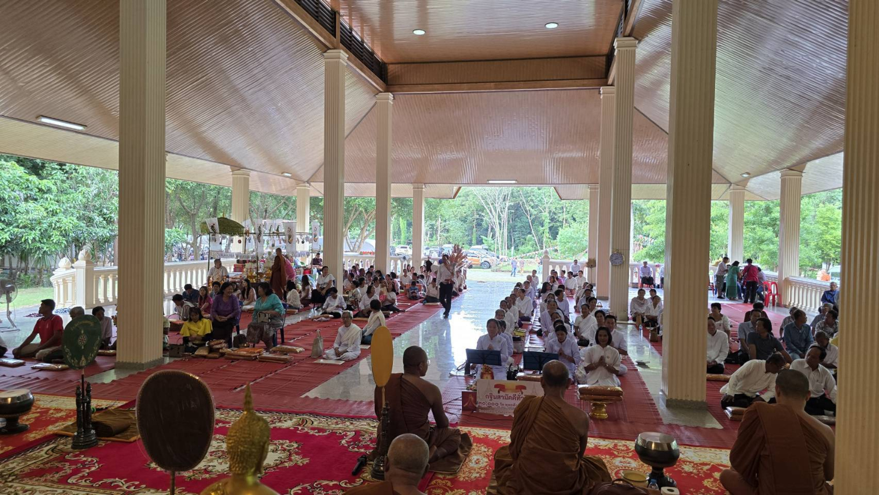 ภาพร่วมพิธีกรรมวัดธาตุกู่ประภาชัย