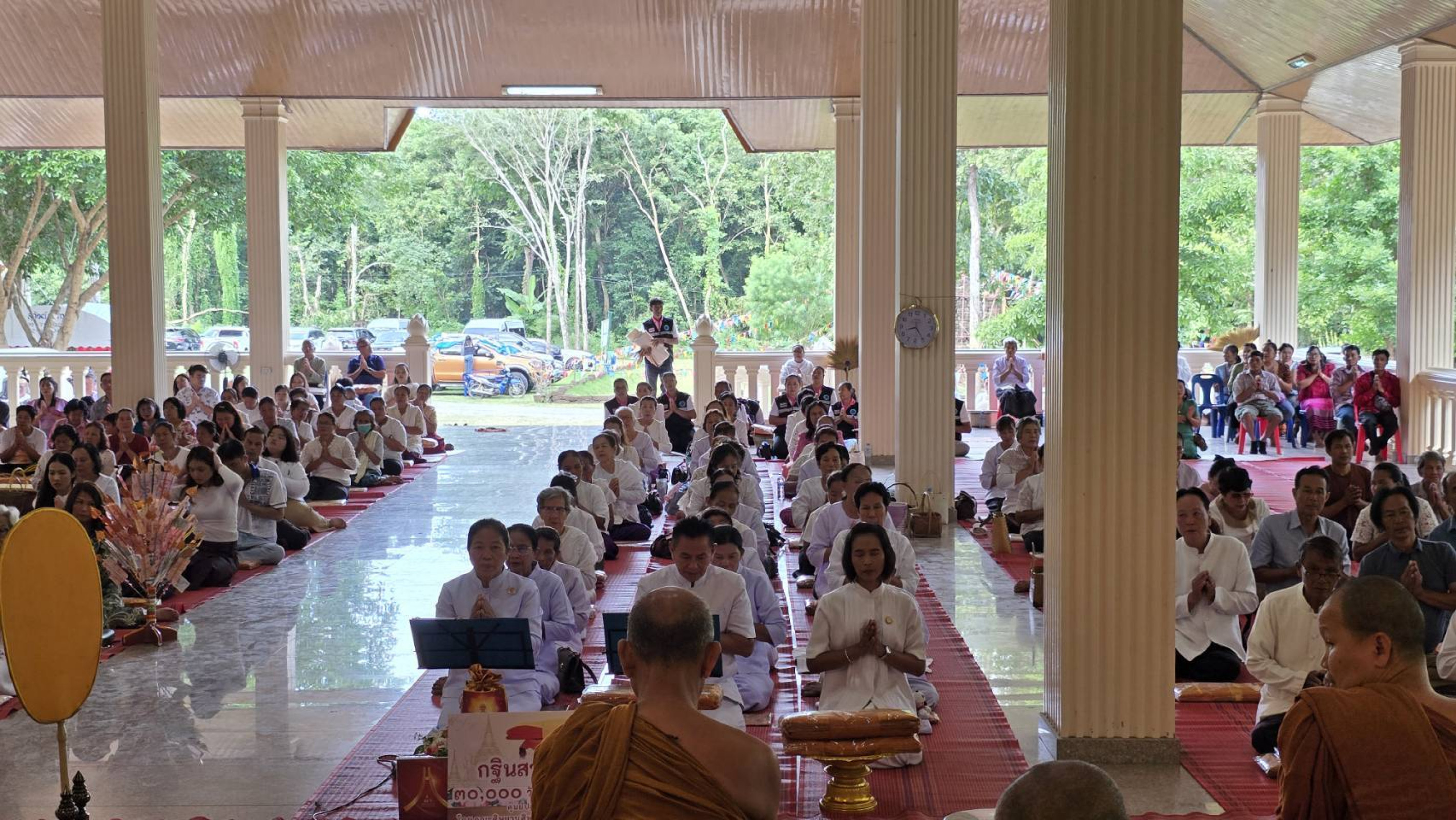 ภาพร่วมพิธีกรรมวัดธาตุกู่ประภาชัย