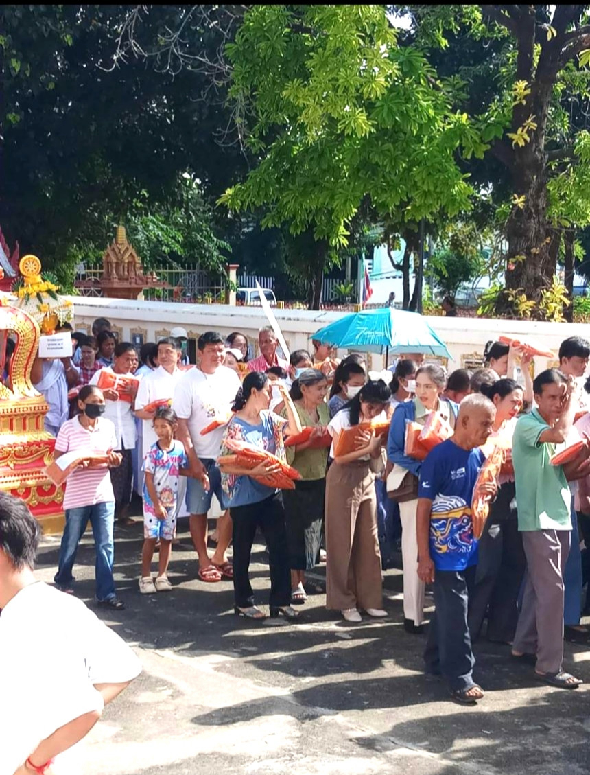 ภาพร่วมพิธีกรรมวัดสำนักคร้อ