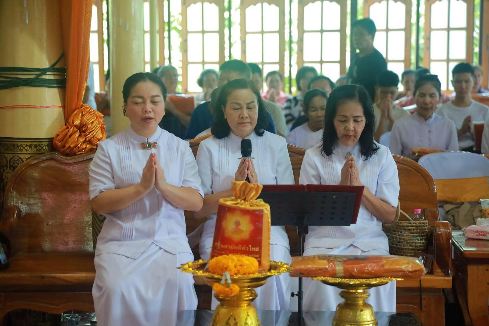 ภาพกล่าวคำถวายกฐินวัดบำรุงราษฎร์