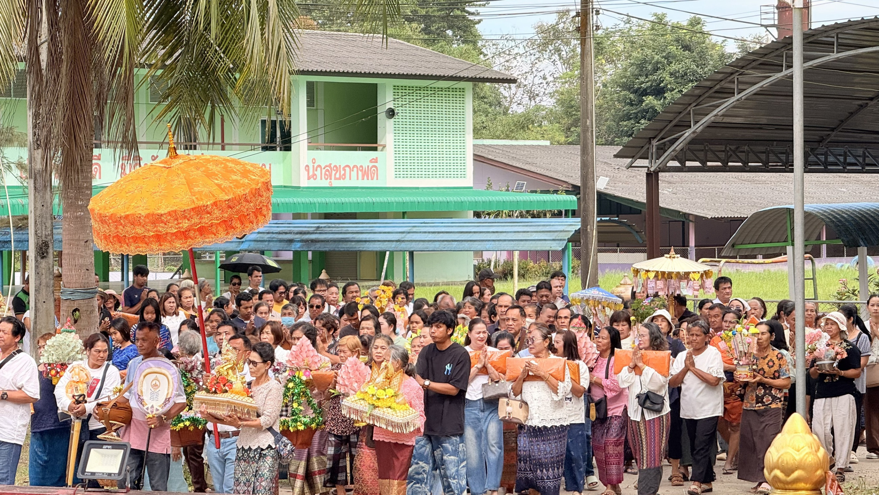 ภาพร่วมพิธีกรรมวัดคลองพลู