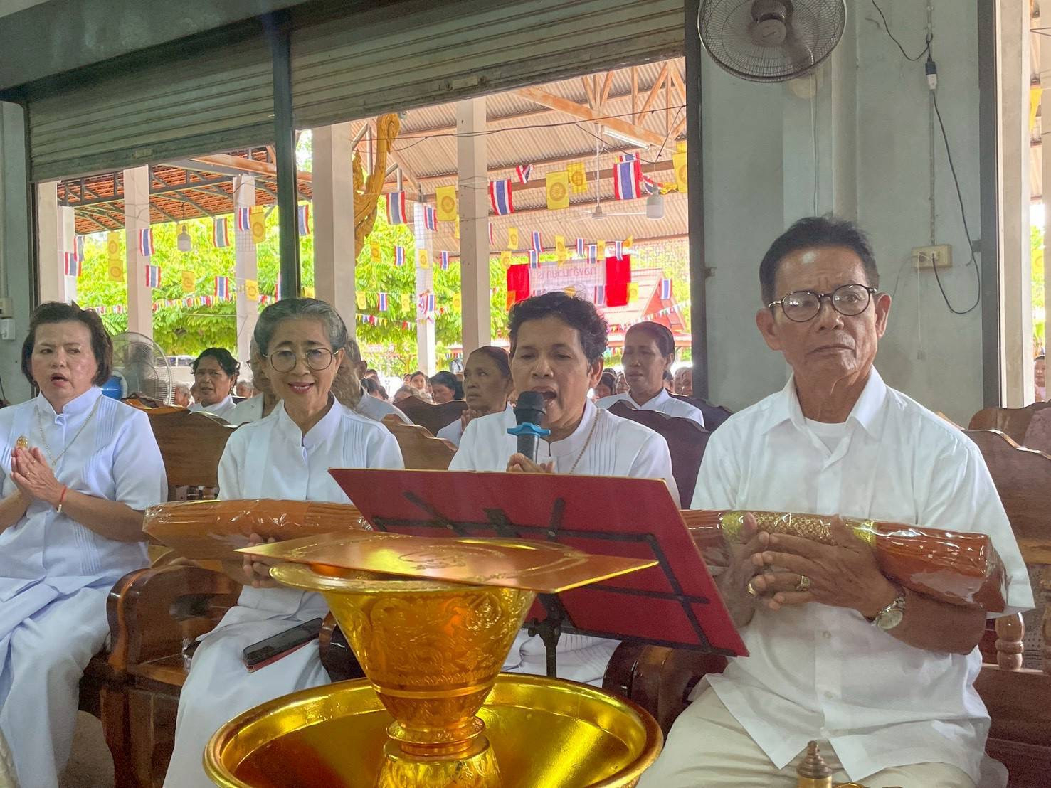 ภาพกล่าวคำถวายกฐินวัดหัวหมอน
