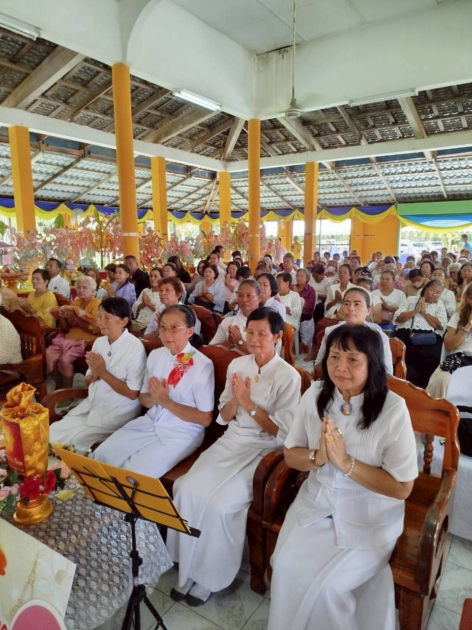 ภาพกล่าวคำถวายกฐินวัดยูงทอง