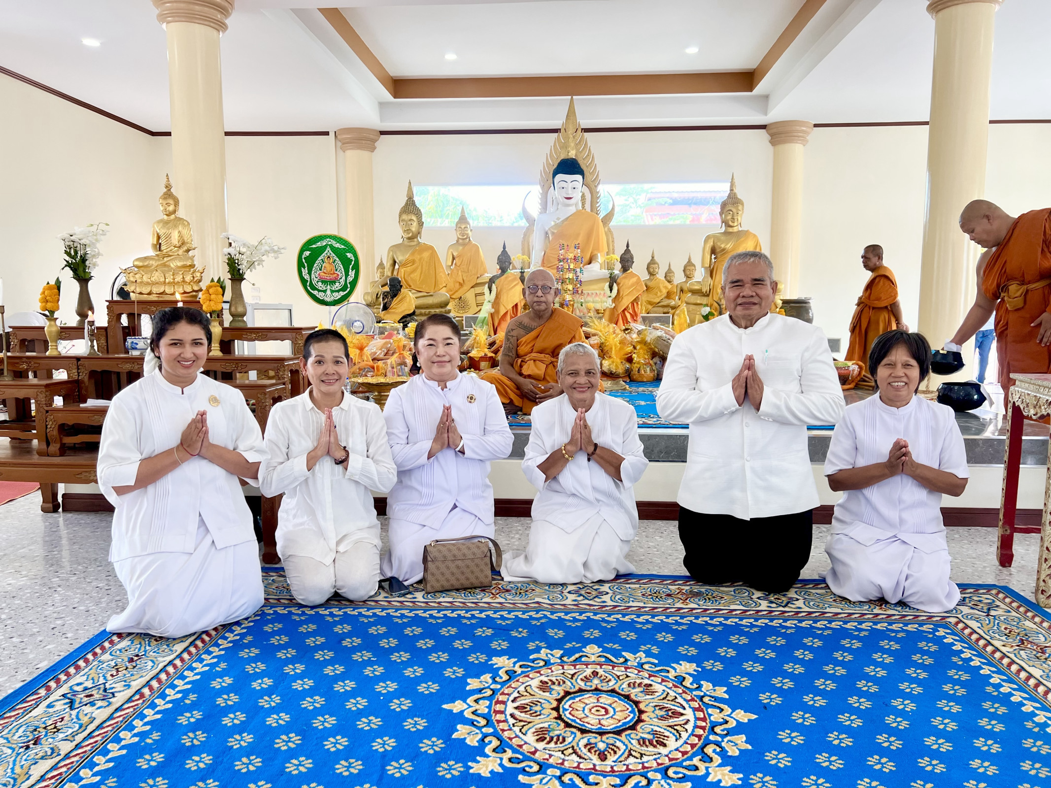 ภาพร่วมพิธีกรรมวัดมหาการ