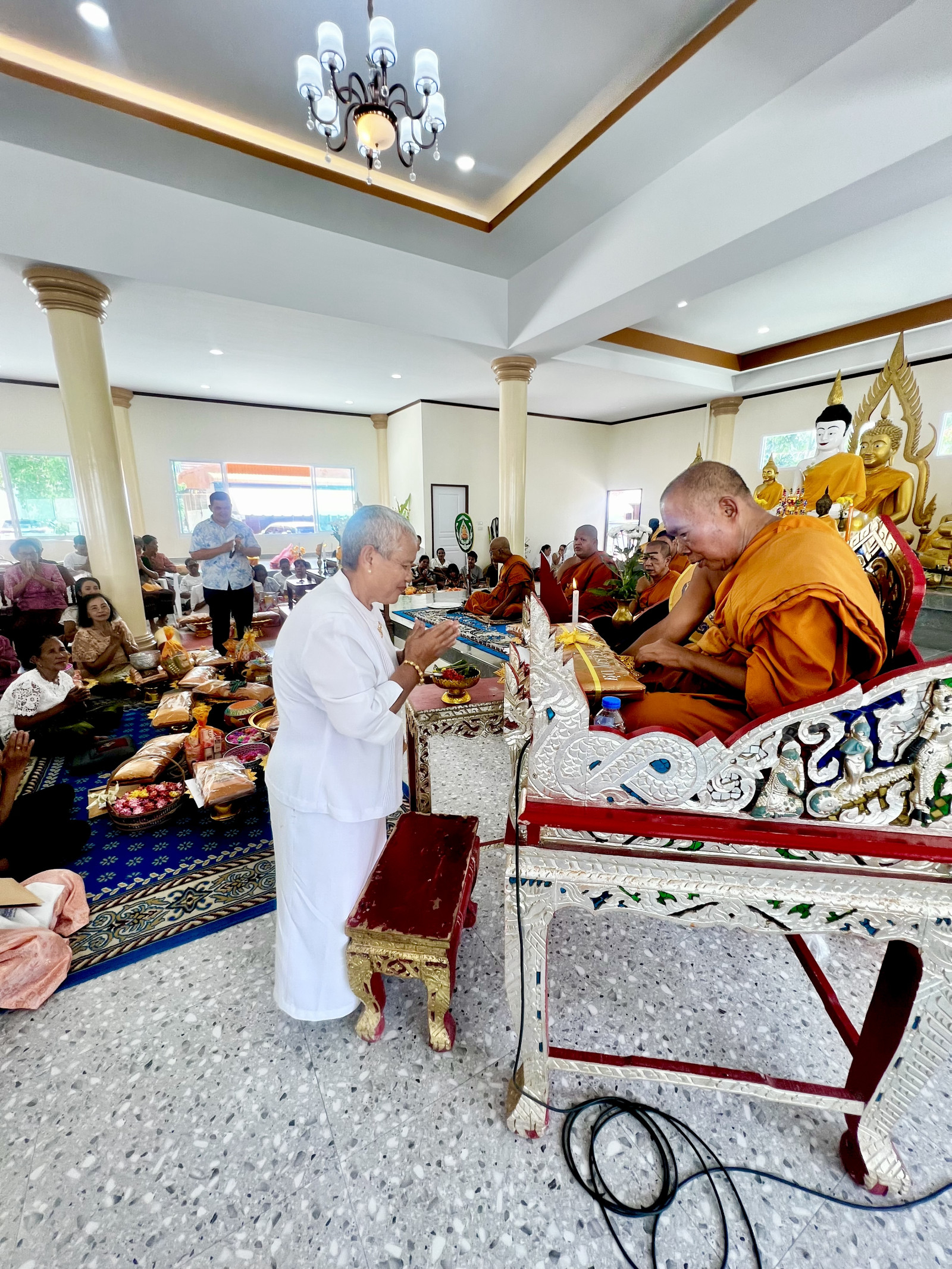 ภาพร่วมพิธีกรรมวัดมหาการ