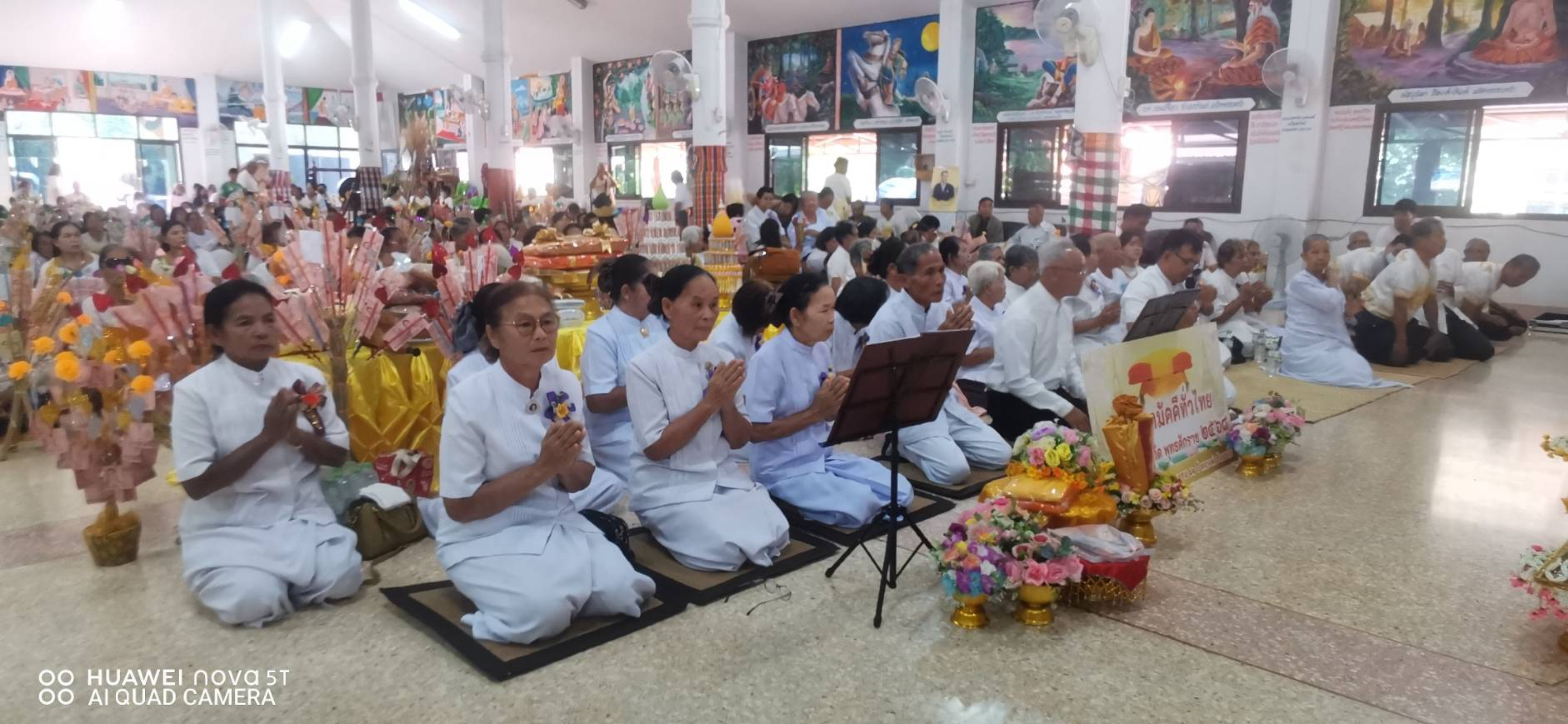 ภาพร่วมพิธีกรรมวัดเจริญชัย