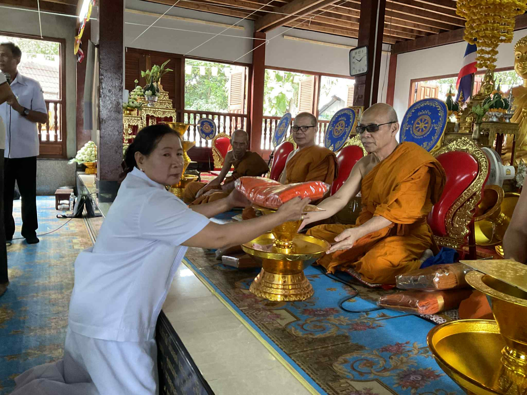 ภาพร่วมพิธีกรรมวัดบ้านไม้ค้าง