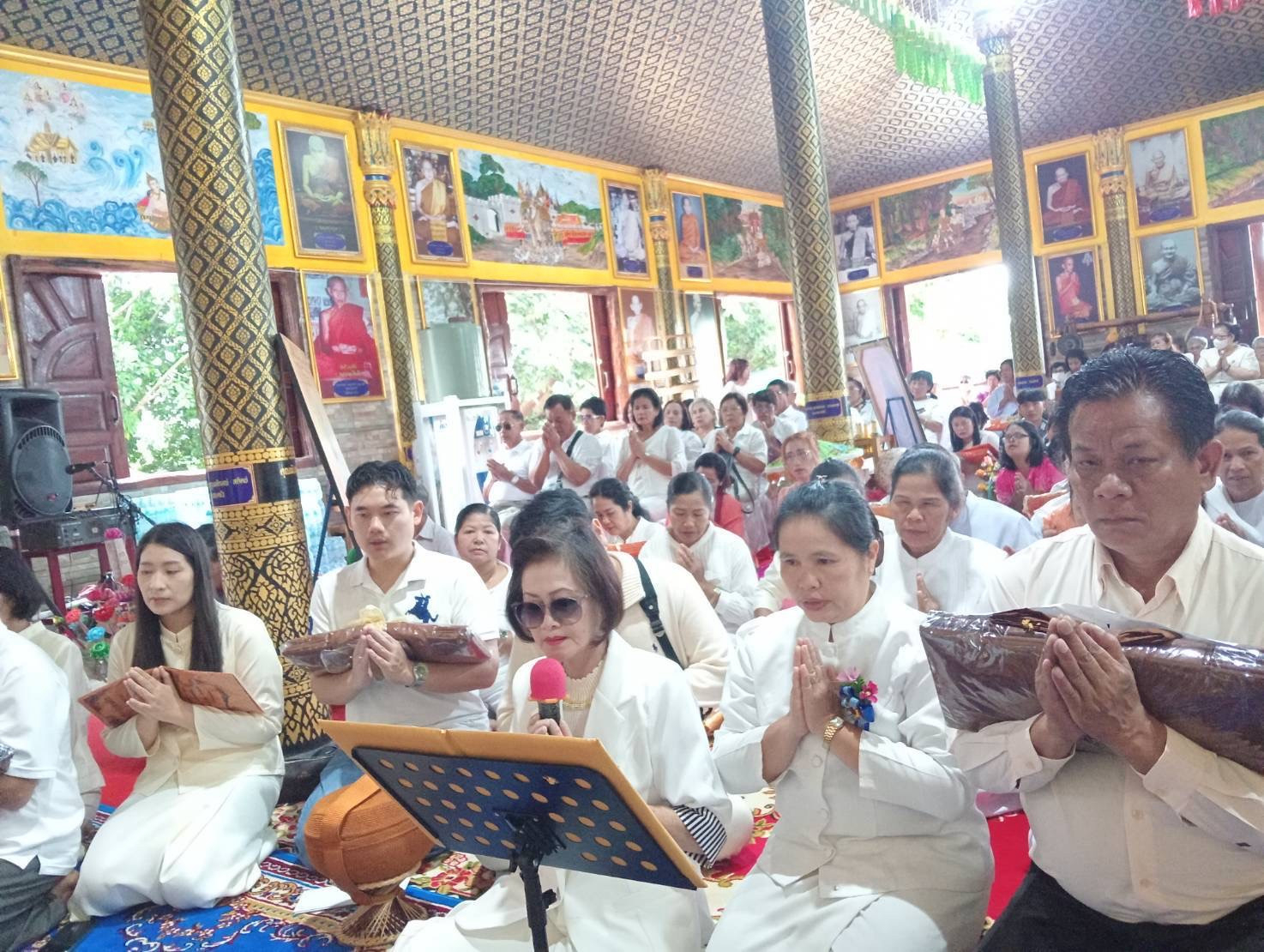 ภาพร่วมพิธีกรรมวัดโคกสว่างพัฒนา(ป่าธรรมมาราม)