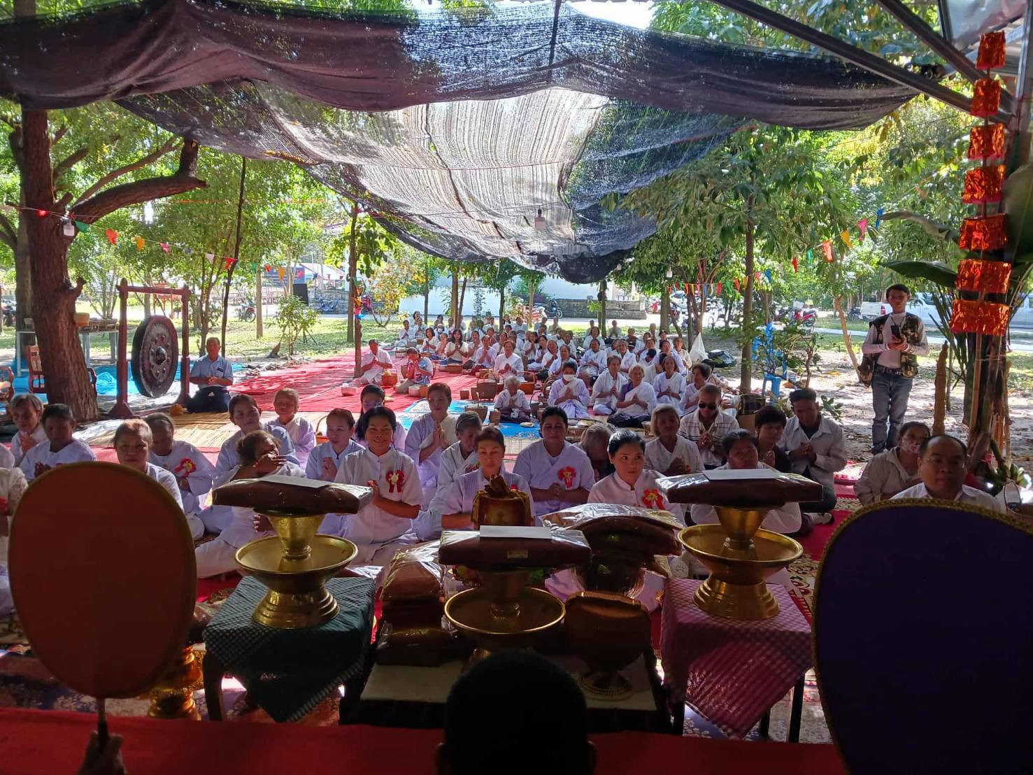 ภาพร่วมพิธีกรรมวัดมะพริก