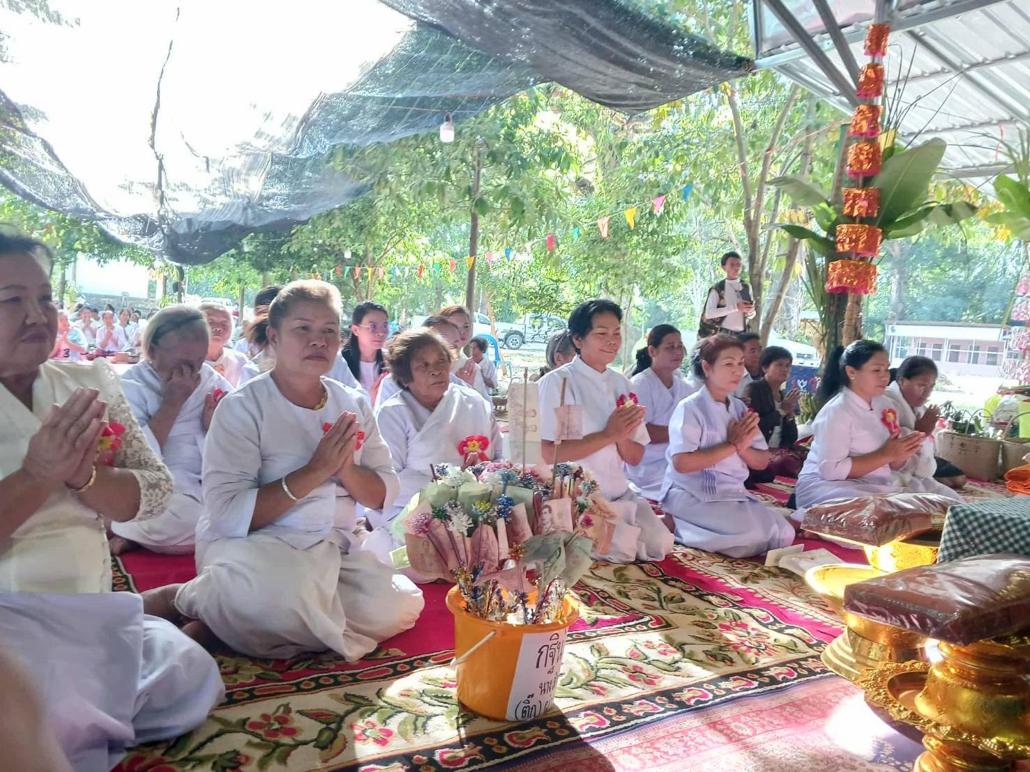 ภาพร่วมพิธีกรรมวัดมะพริก