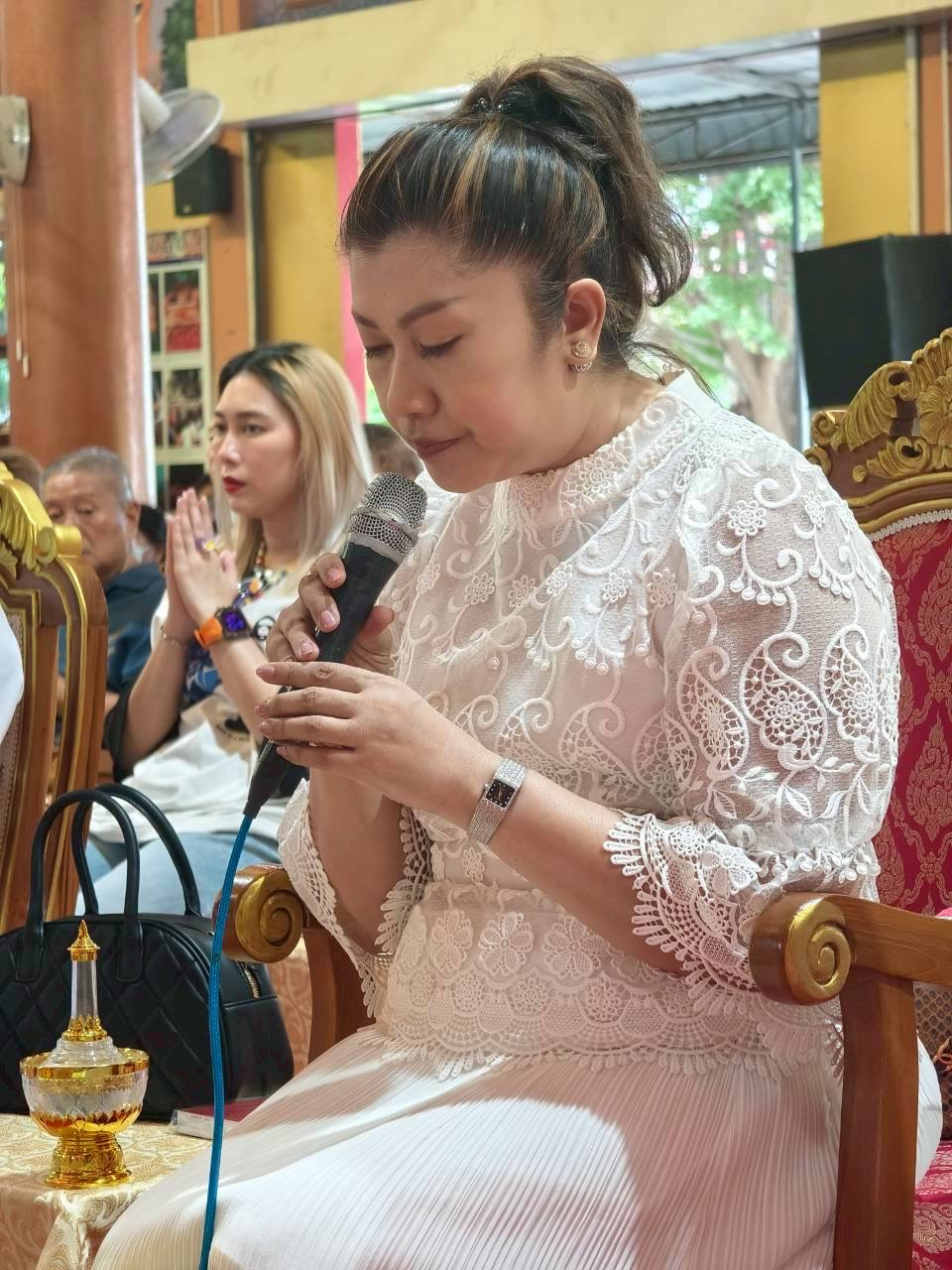 ภาพกล่าวคำถวายกฐินวัดซาก