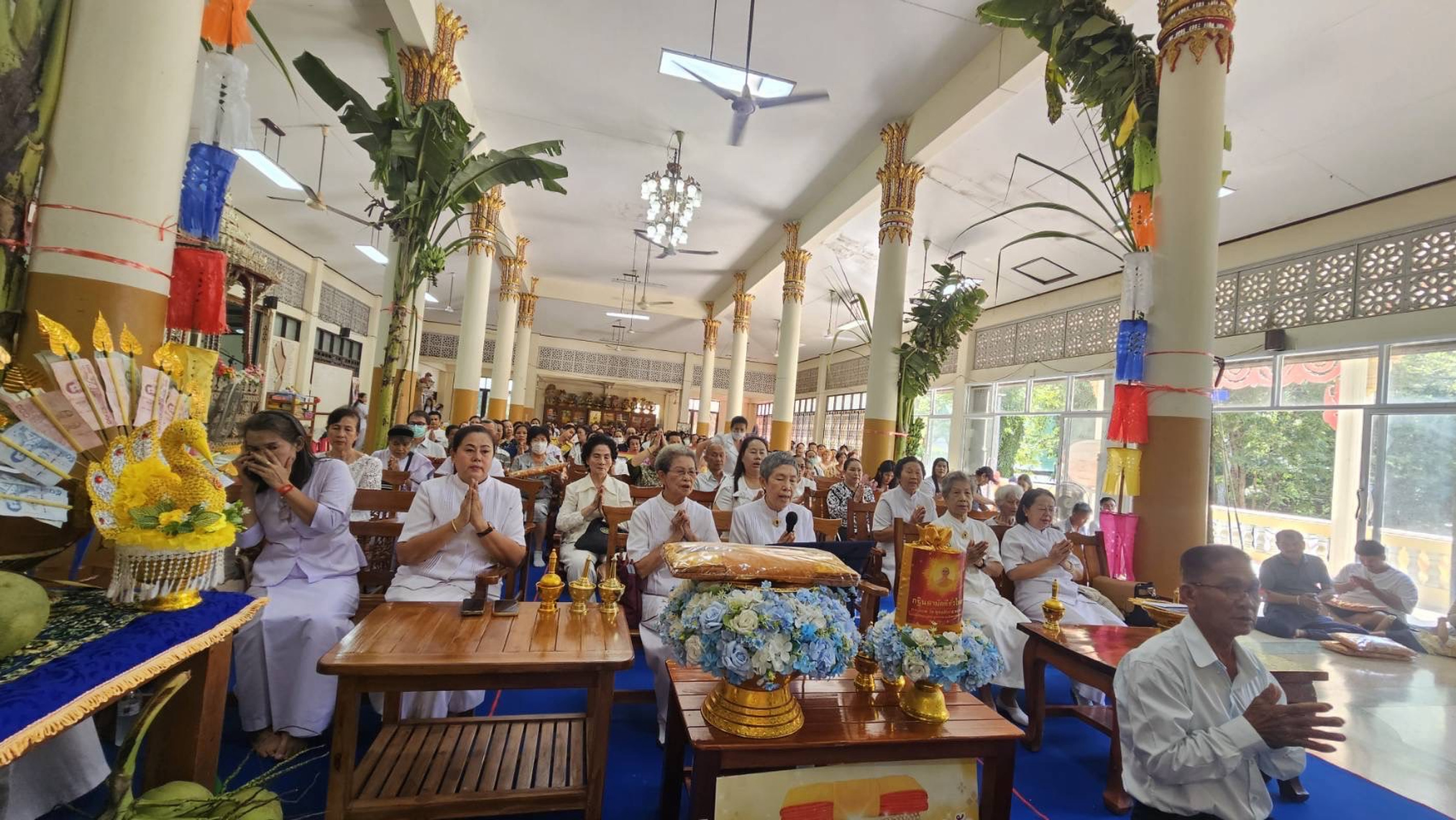 ภาพกล่าวคำถวายกฐินวัดป่าบำเพ็ญธรรม